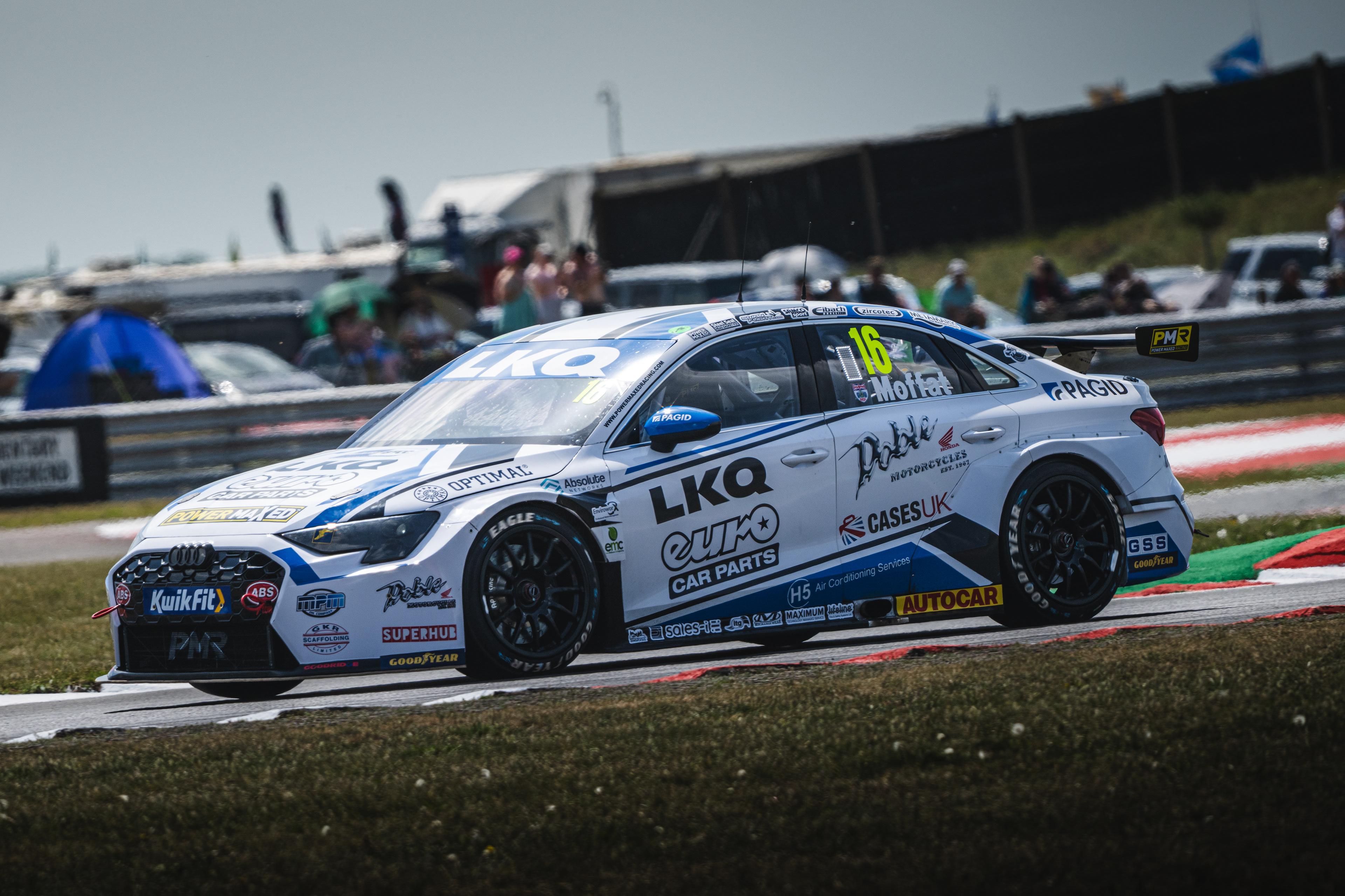 #16 Aiden Moffat - LKQ Euro Car Parts with Power Maxxed Racing - Audi A3 Saloon