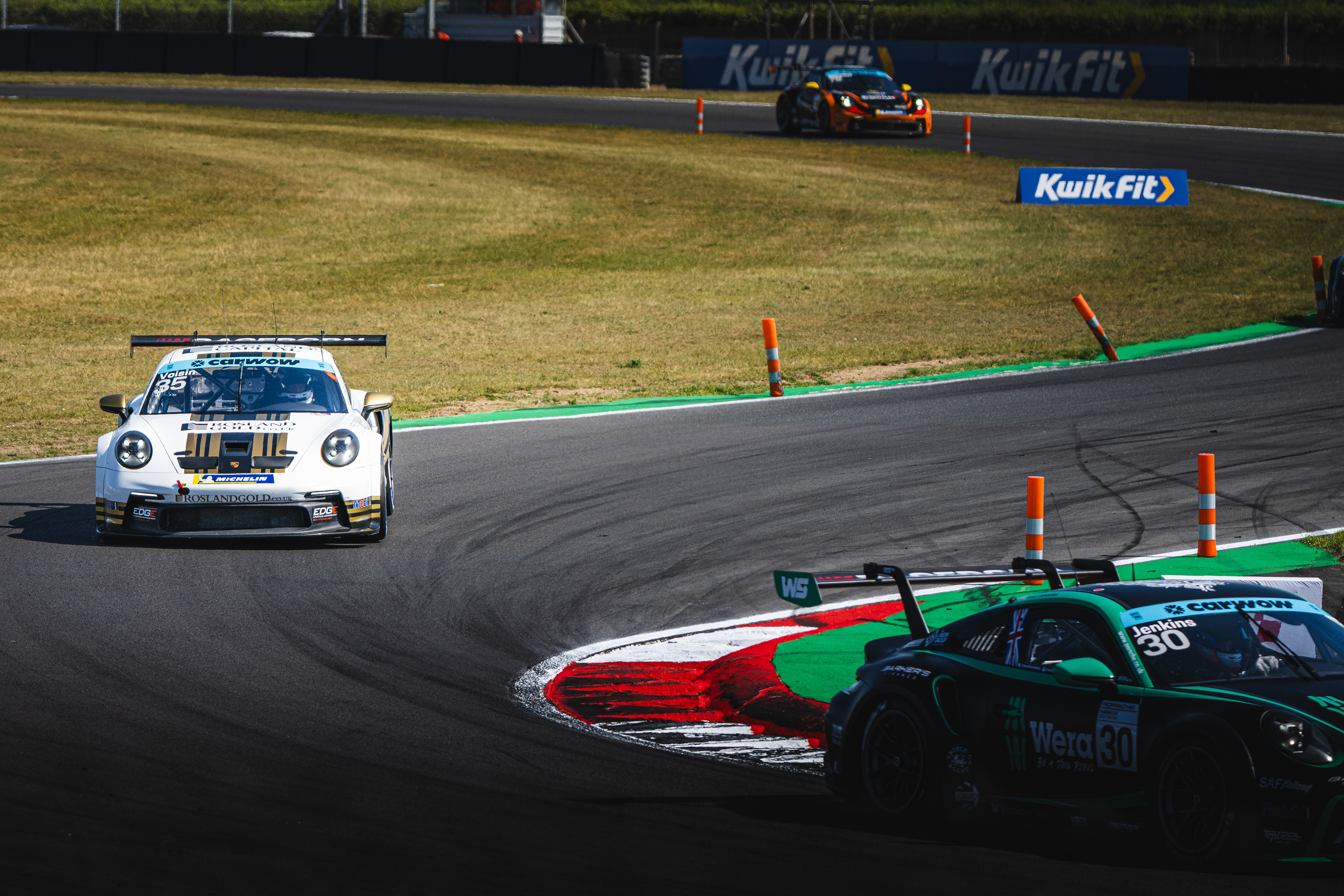 #35 Callum Voisin - Rosland Gold by Century Motorsport - Snetterton 300 - Porsche Carwow Carrera Cup GB