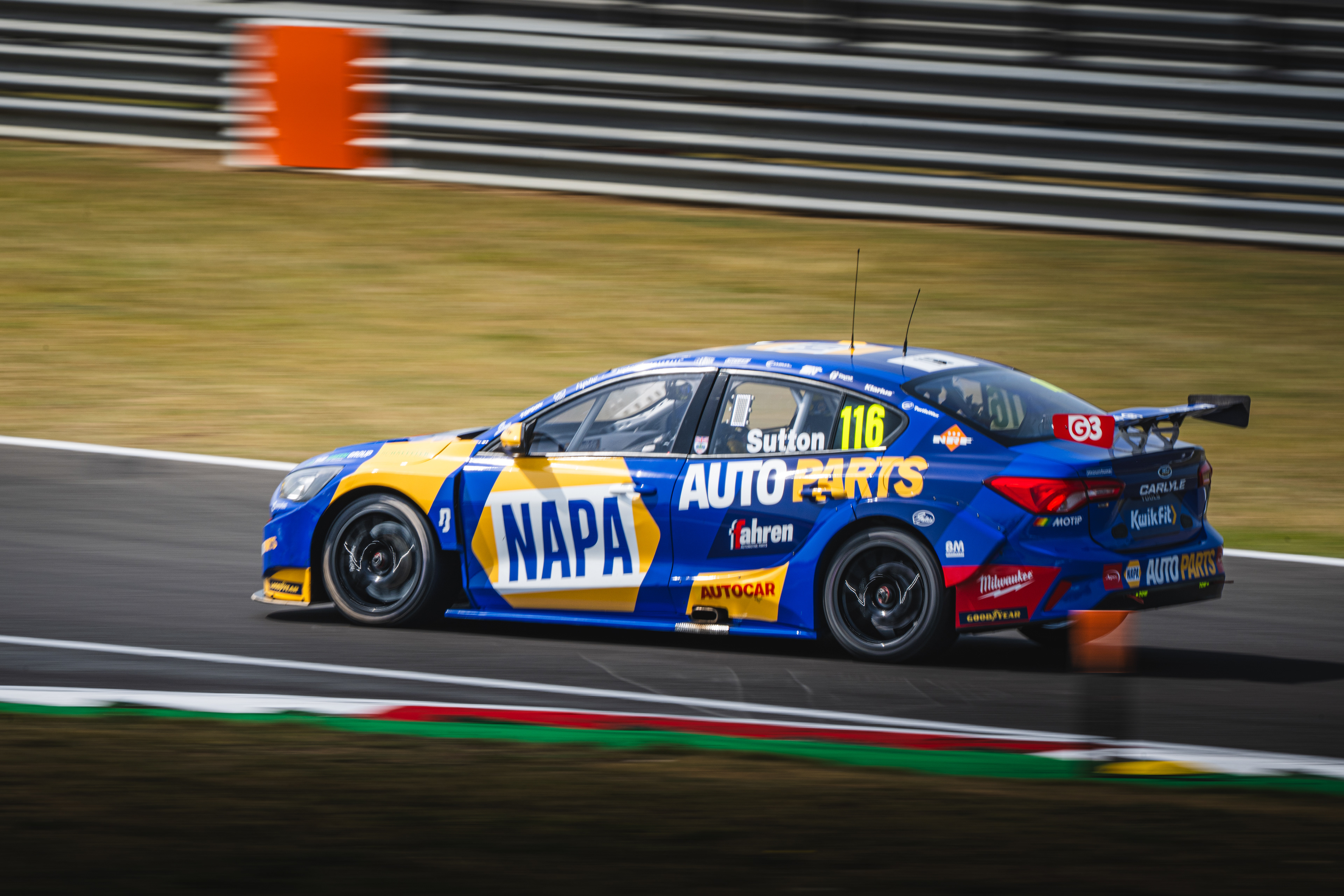 #116 Ashley Sutton - NAPA Racing UK - Ford Focus Titanium