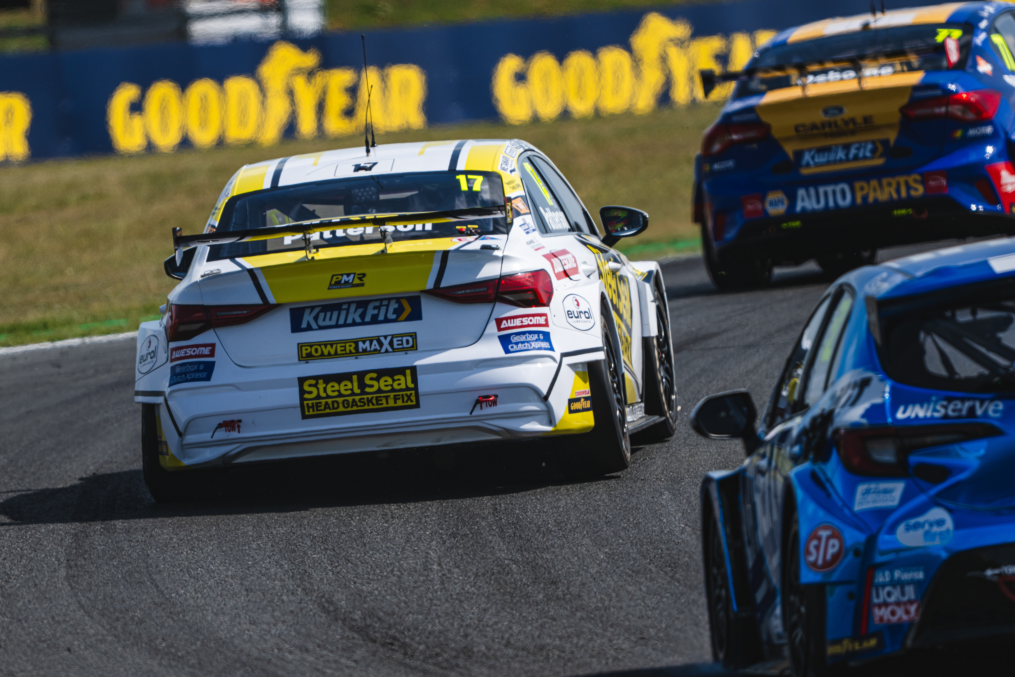 #17 Dexter Patterson - Steel Seal with Power Maxxed Racing - Audi A3 Saloon