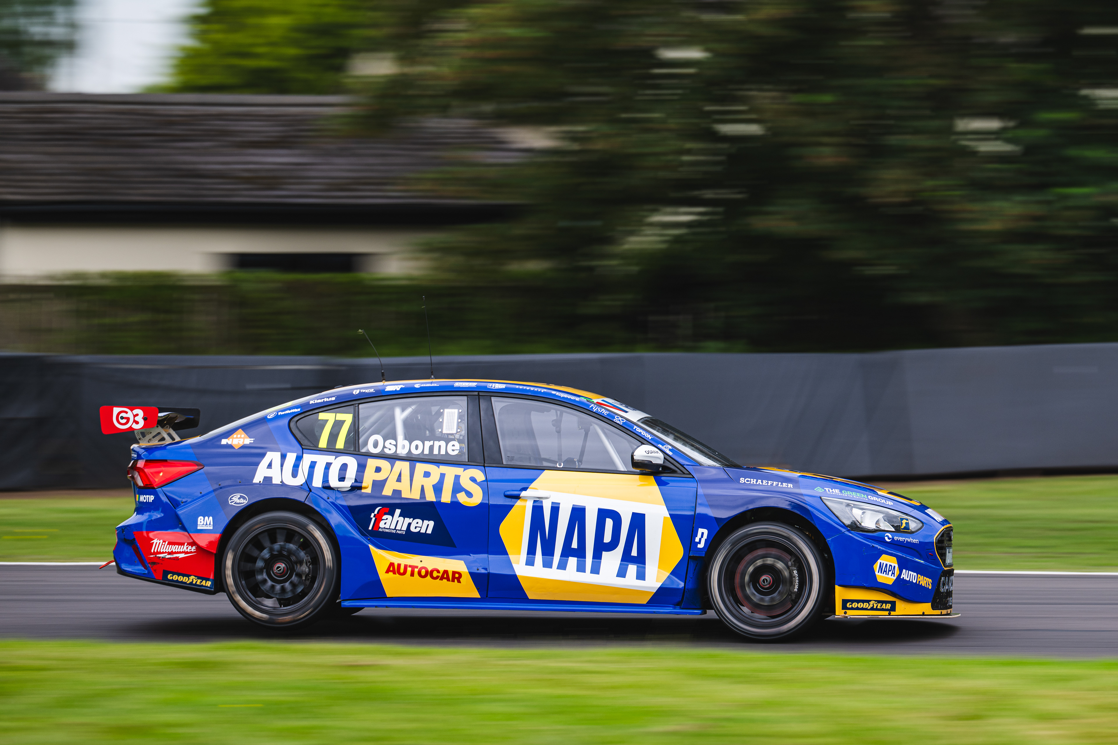#77 Sam Osbourne - NAPA Racing UK - Ford Focus Titanium