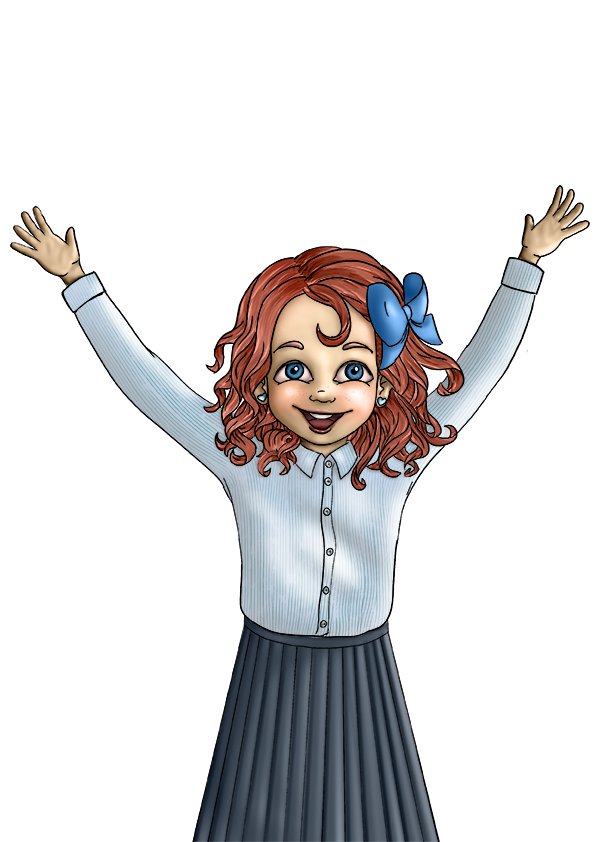 schoolgirl character