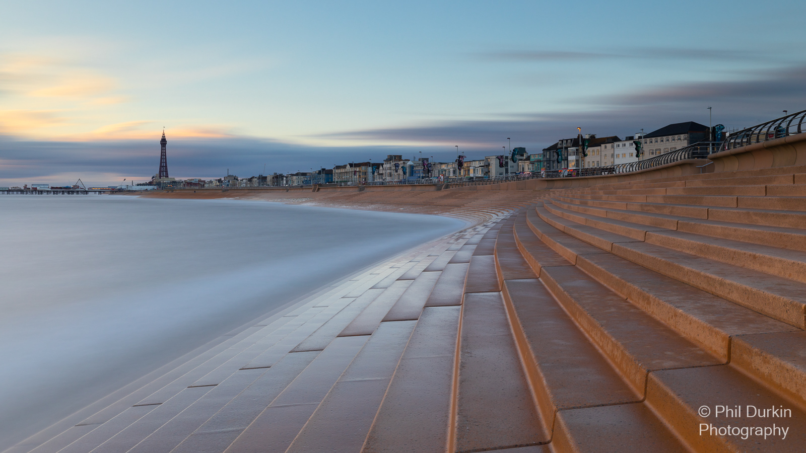 Blackpool Shoreline Long Exposure
