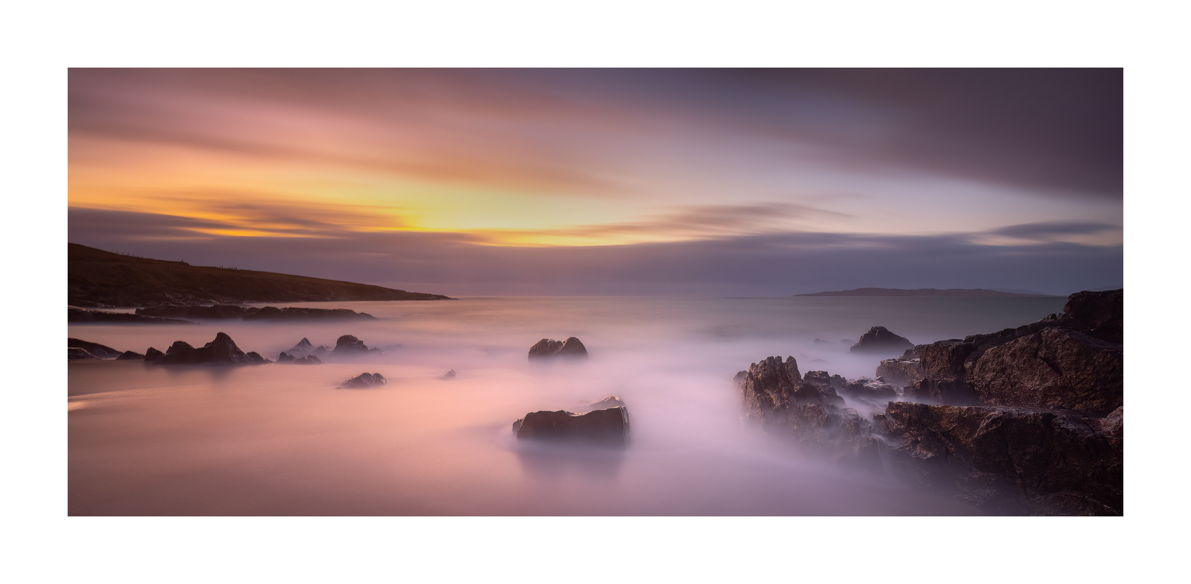 Long Exposure Sunset @ The Small Beach