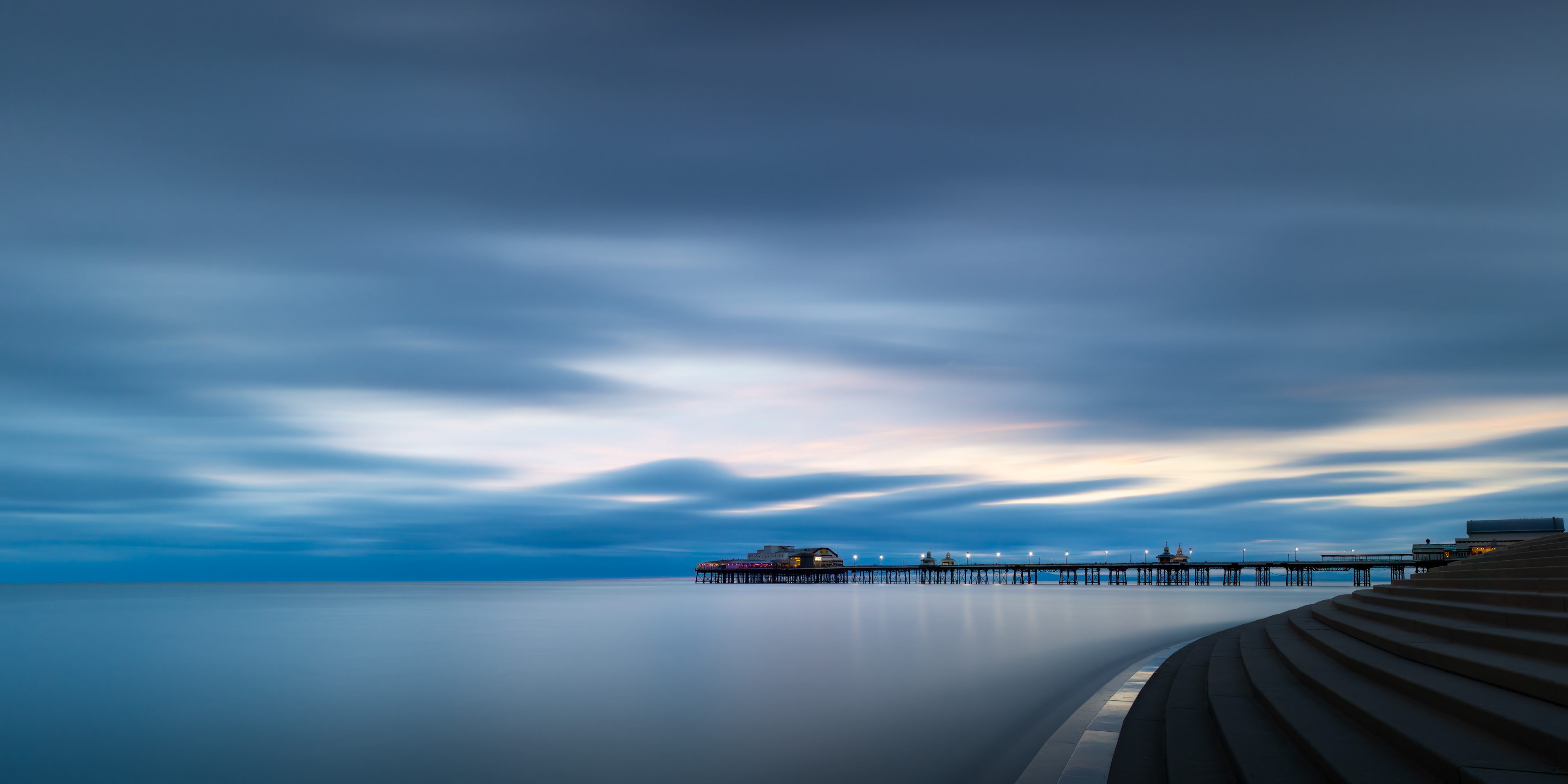 Dusk Over The North Pier