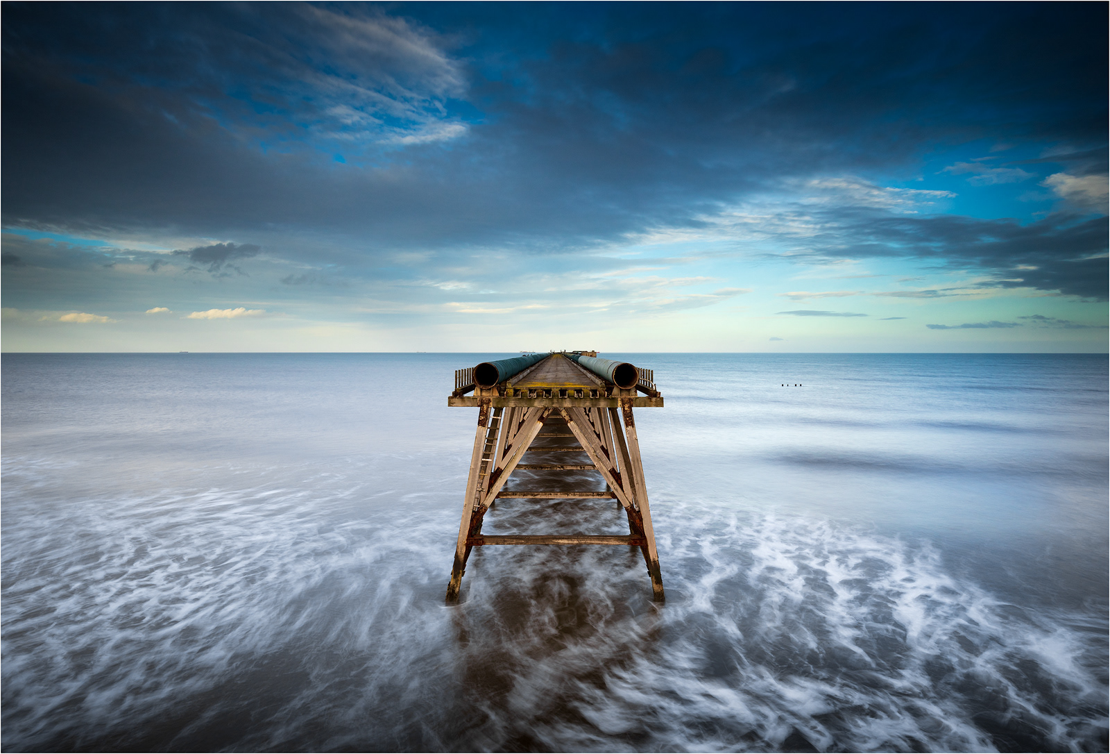 Steetley Pier Cloudscape