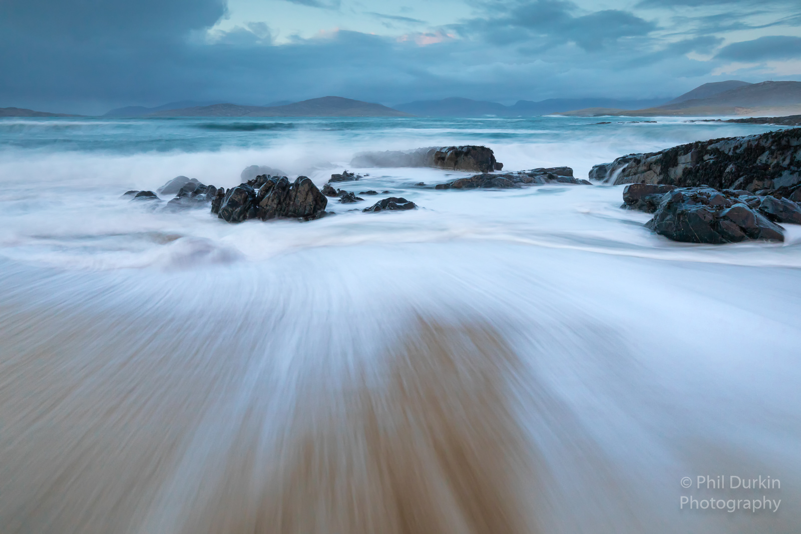 Incoming Wave At Bagh Steinigidh Beach, Isle of Harris