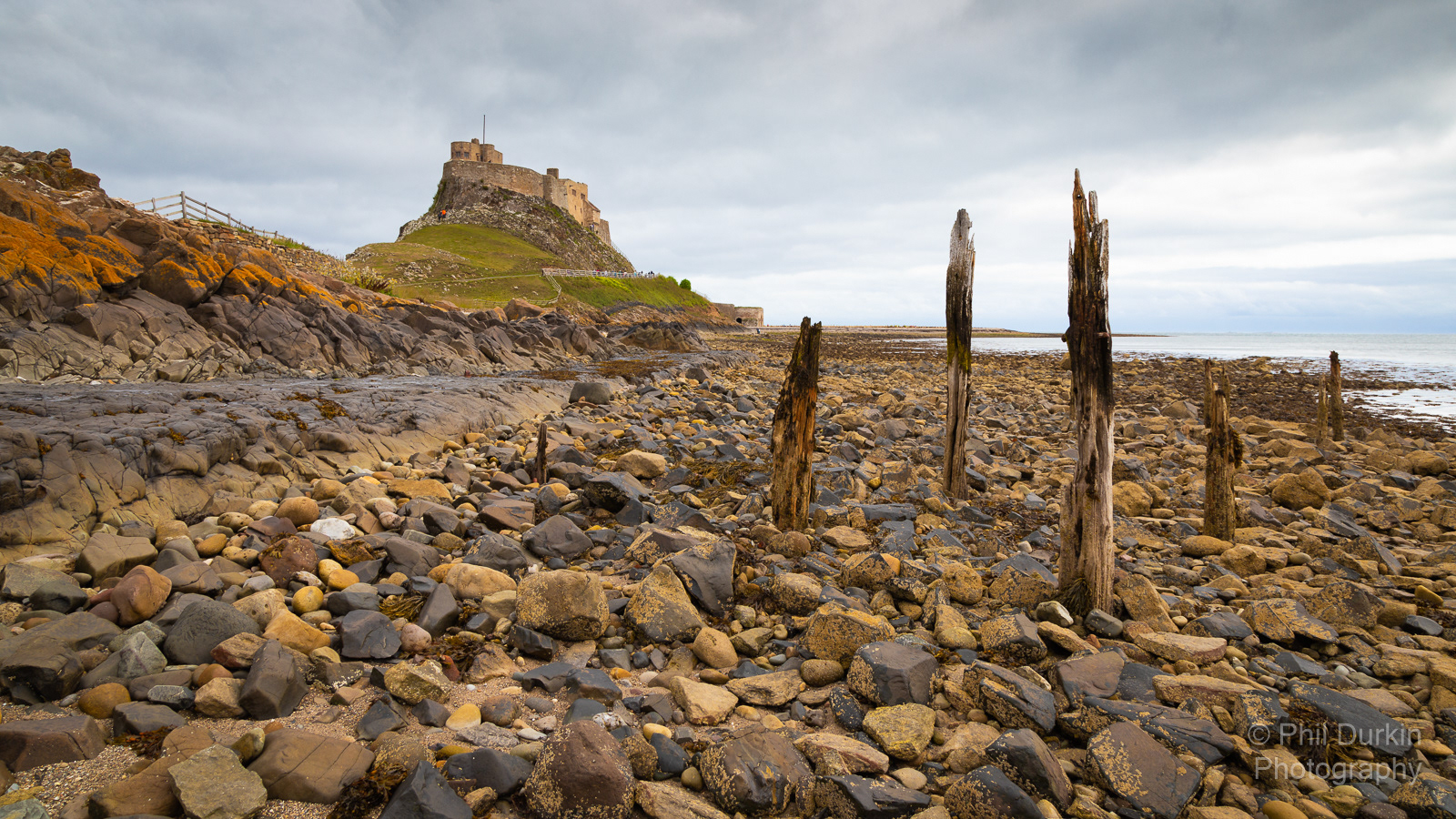 Lindisfarne Castle Holy island Northumberland 