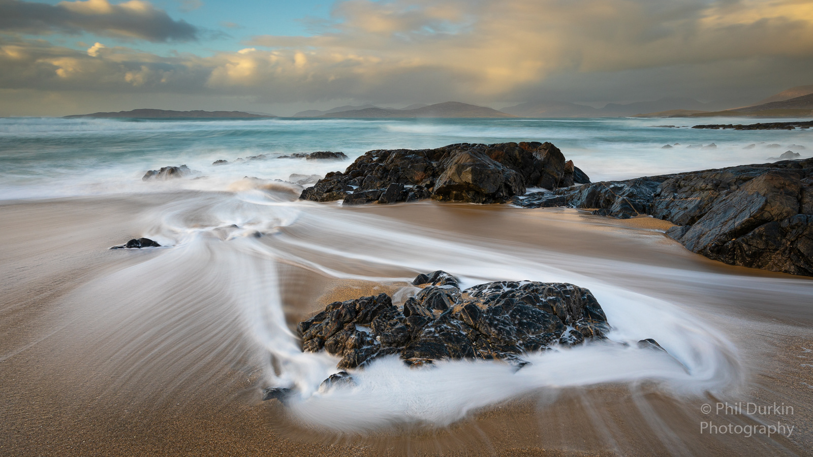 Golden Light At Bagh Steinigidh Beach, Isle of Harris