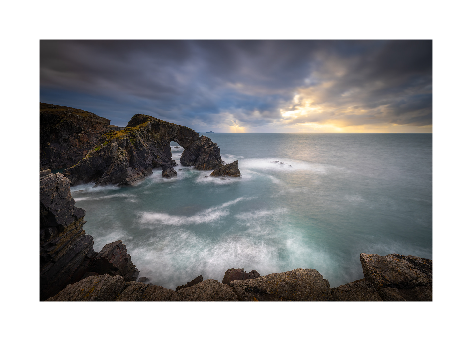 Stac a’ Phris Arch Sunset