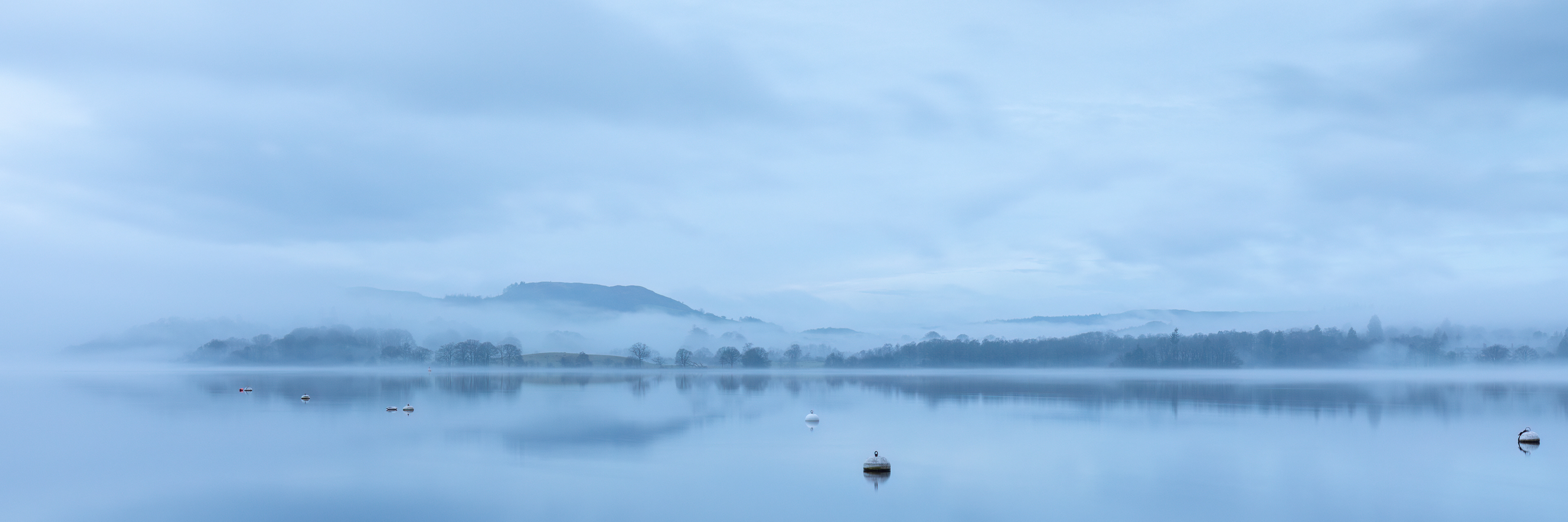 Windermere In The Mist - Feb 2024