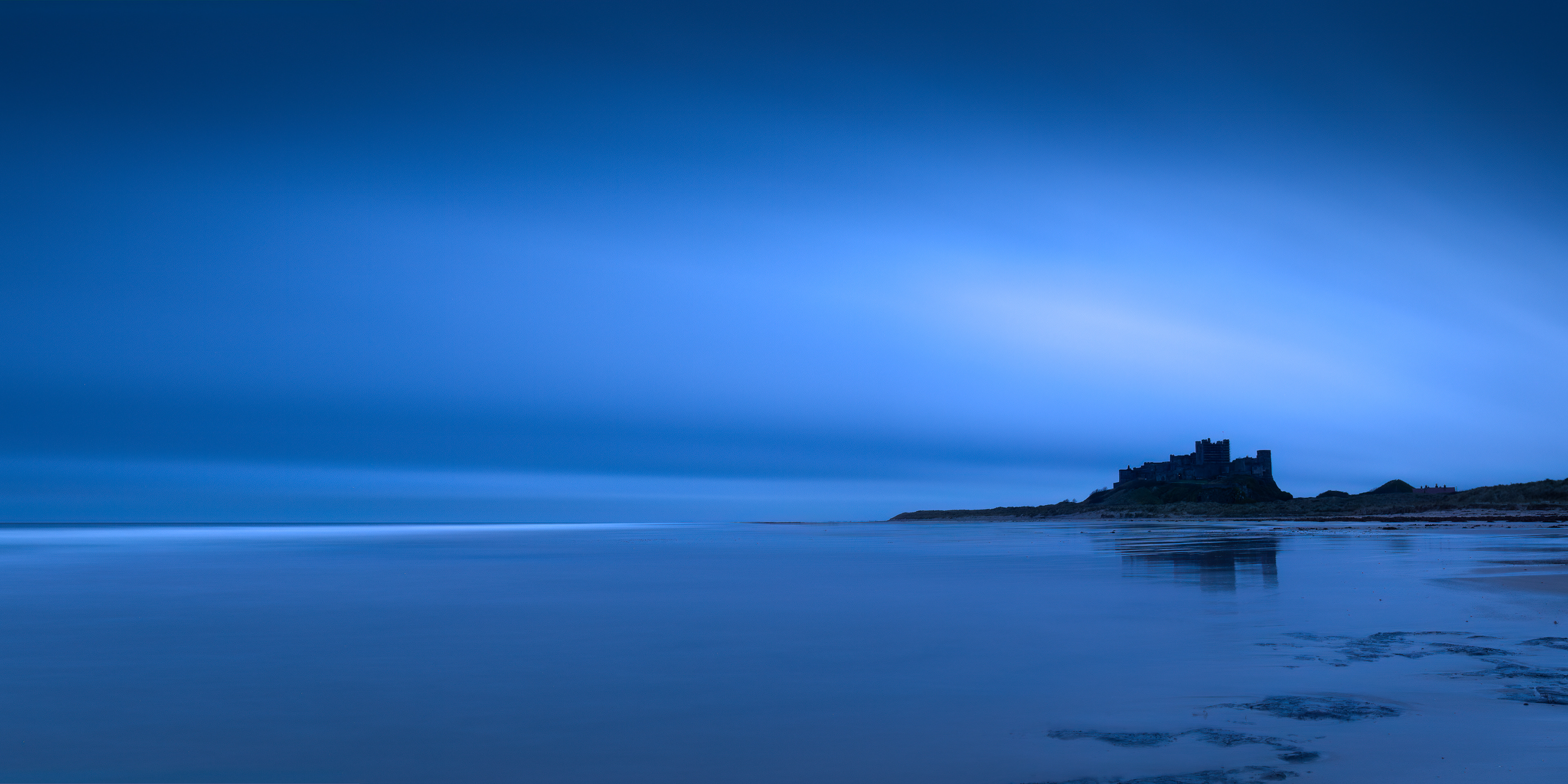 Blue In Bamburgh
