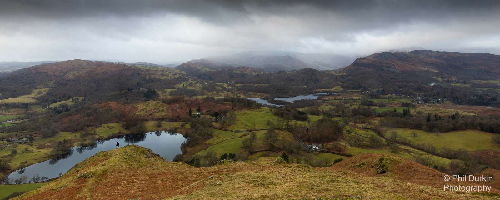 Loughrigg Fell with The Tarn