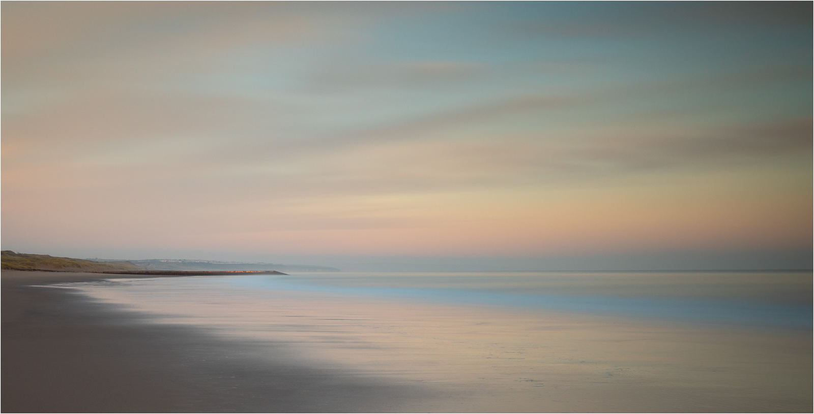 Dawn Light On The East Coast