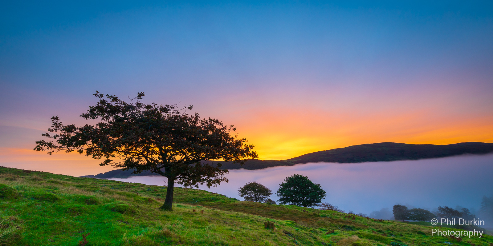 Sunrise & CLoud Inversion Over Coniston