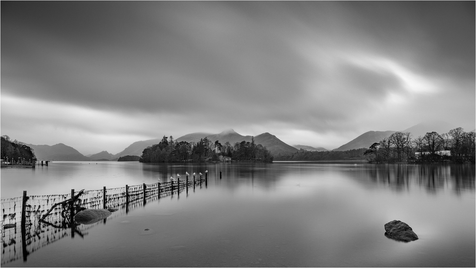 Derwentwater taken from Crow Park