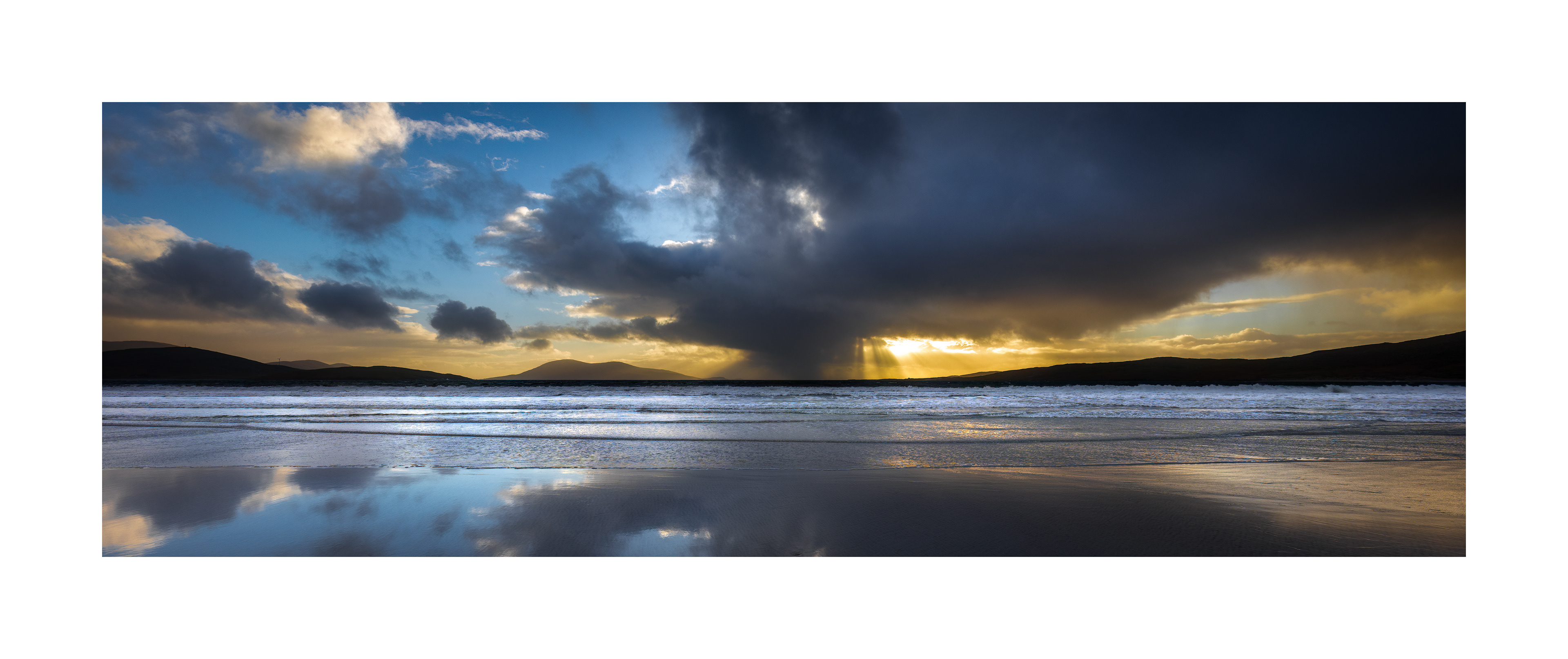 Luskentyre At Sunset