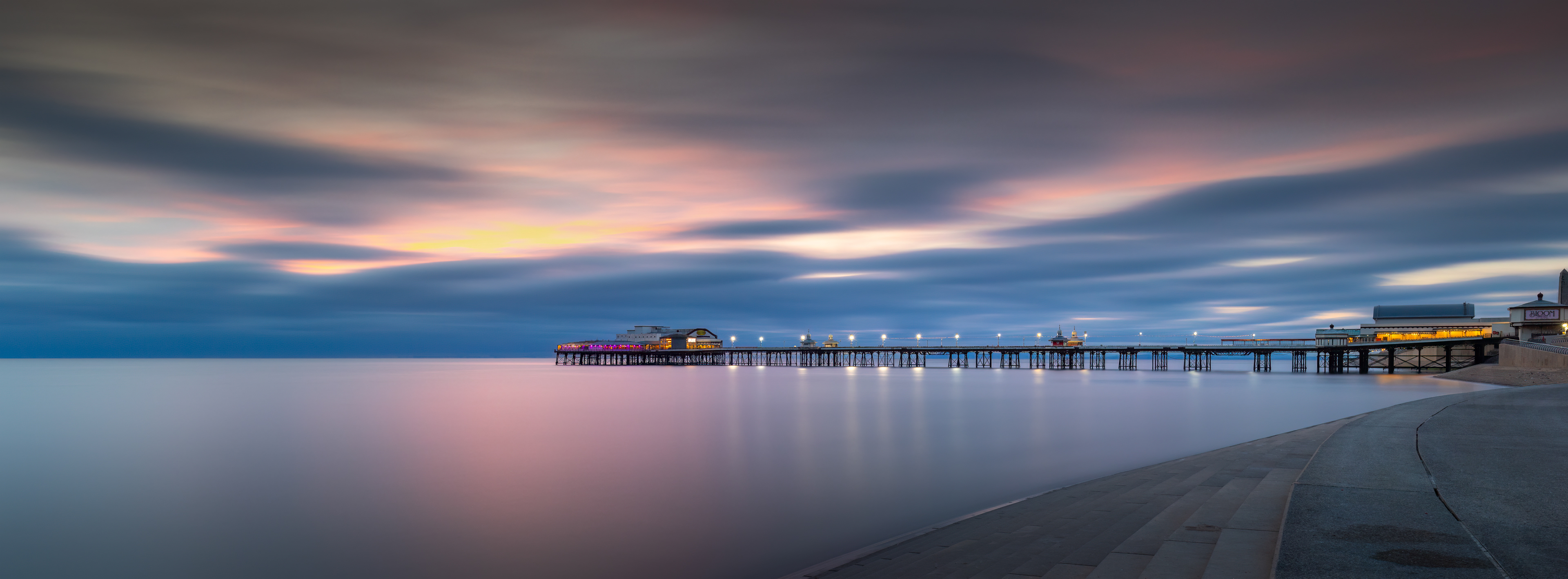 Last Light Over The North Pier