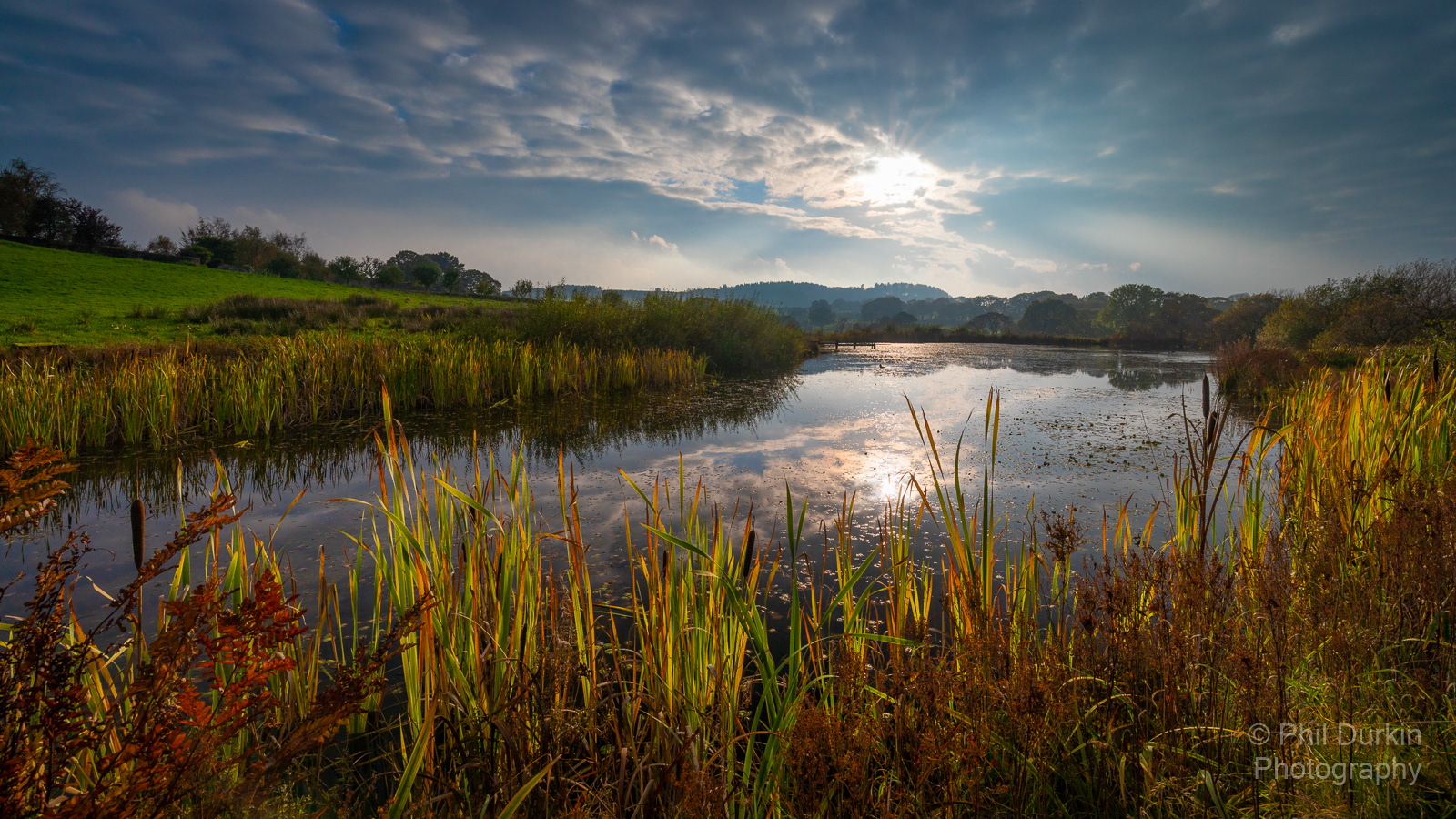 Late Afternoon in Autumn- White Coppice Chorley
