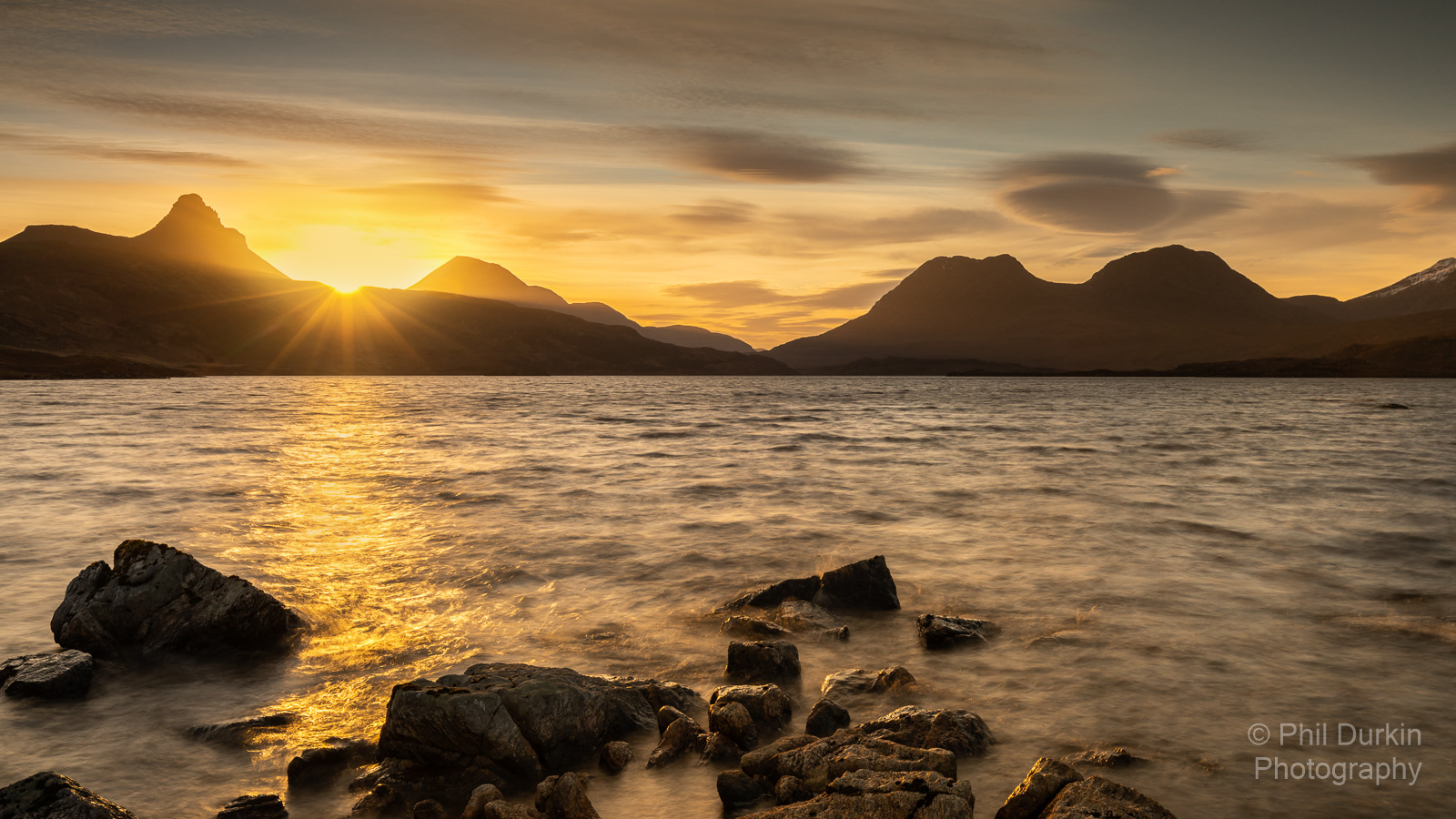 Loch Bad a' Ghaill Sunrise Scotland