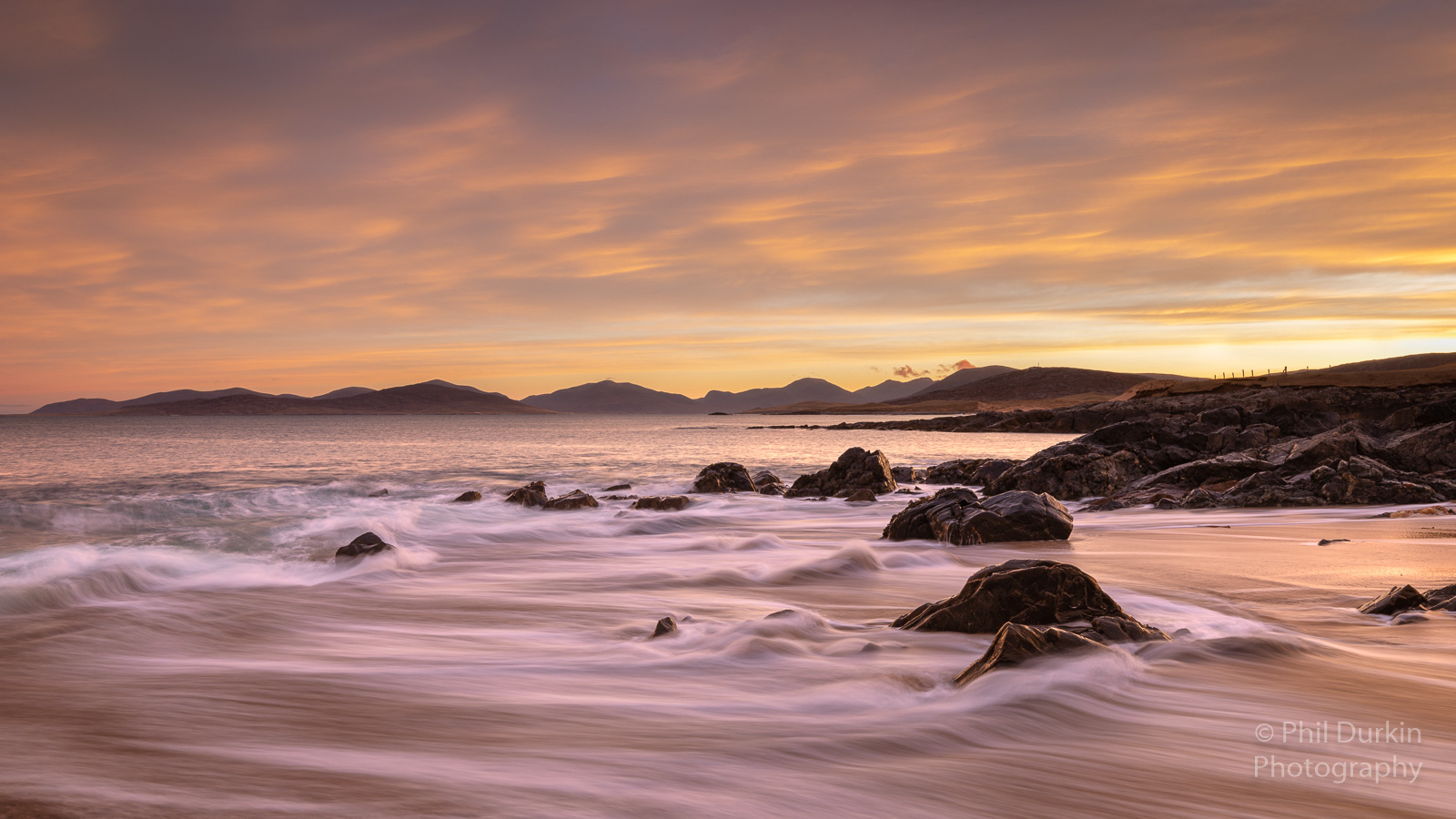 Sunrise At Bagh Steinigidh Beach, Isle of Harris