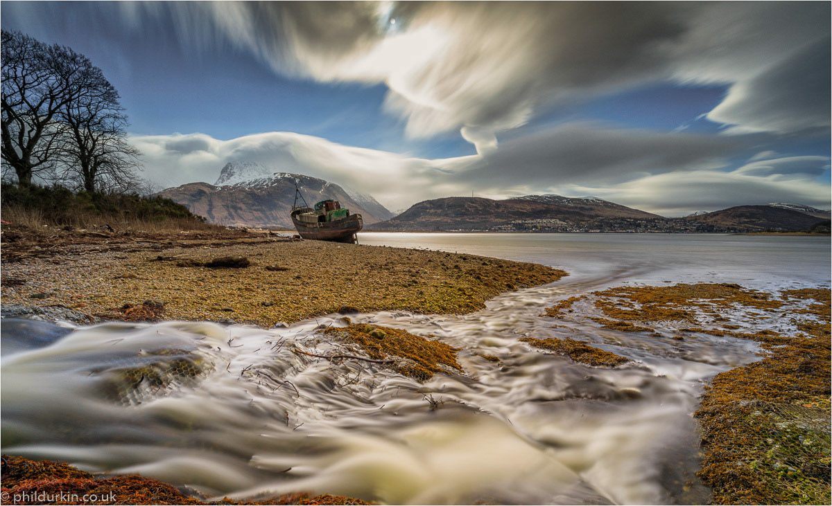 Corpach Boat Wreck -  Fort William Scotland