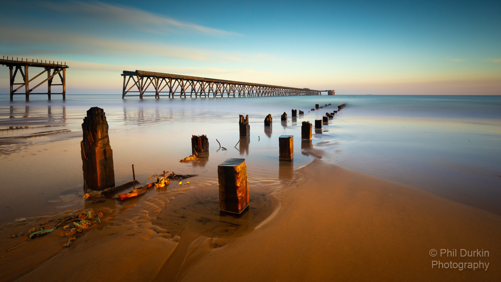 Steetley Pier Sunrise