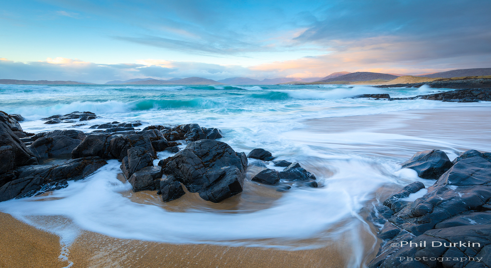 The Curve At Bagh Steinigidh Beach, Isle of Harris