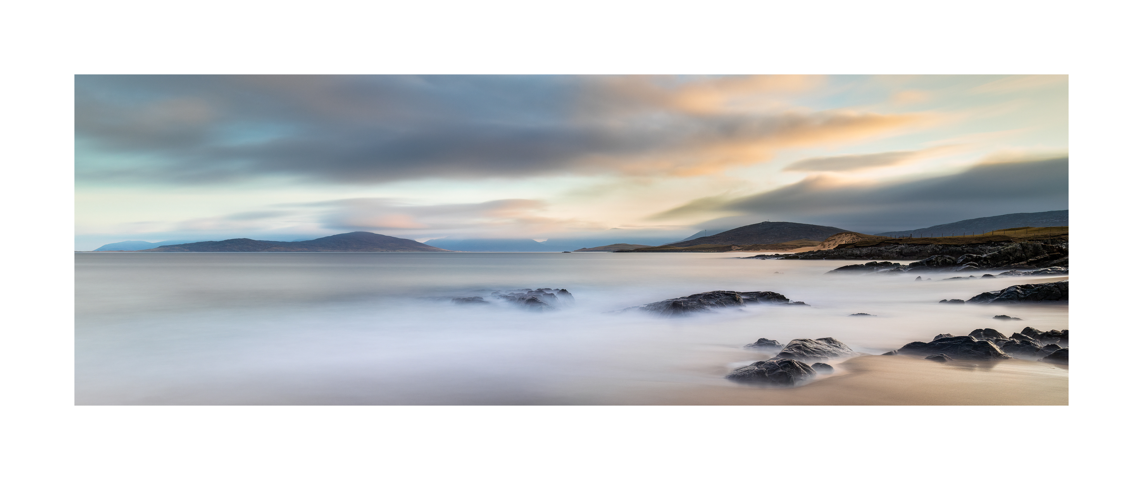 The Small Beach Panoramic - Isle Of Harris