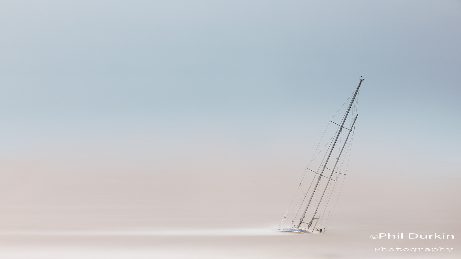 Grounded Yacht - Lytham 