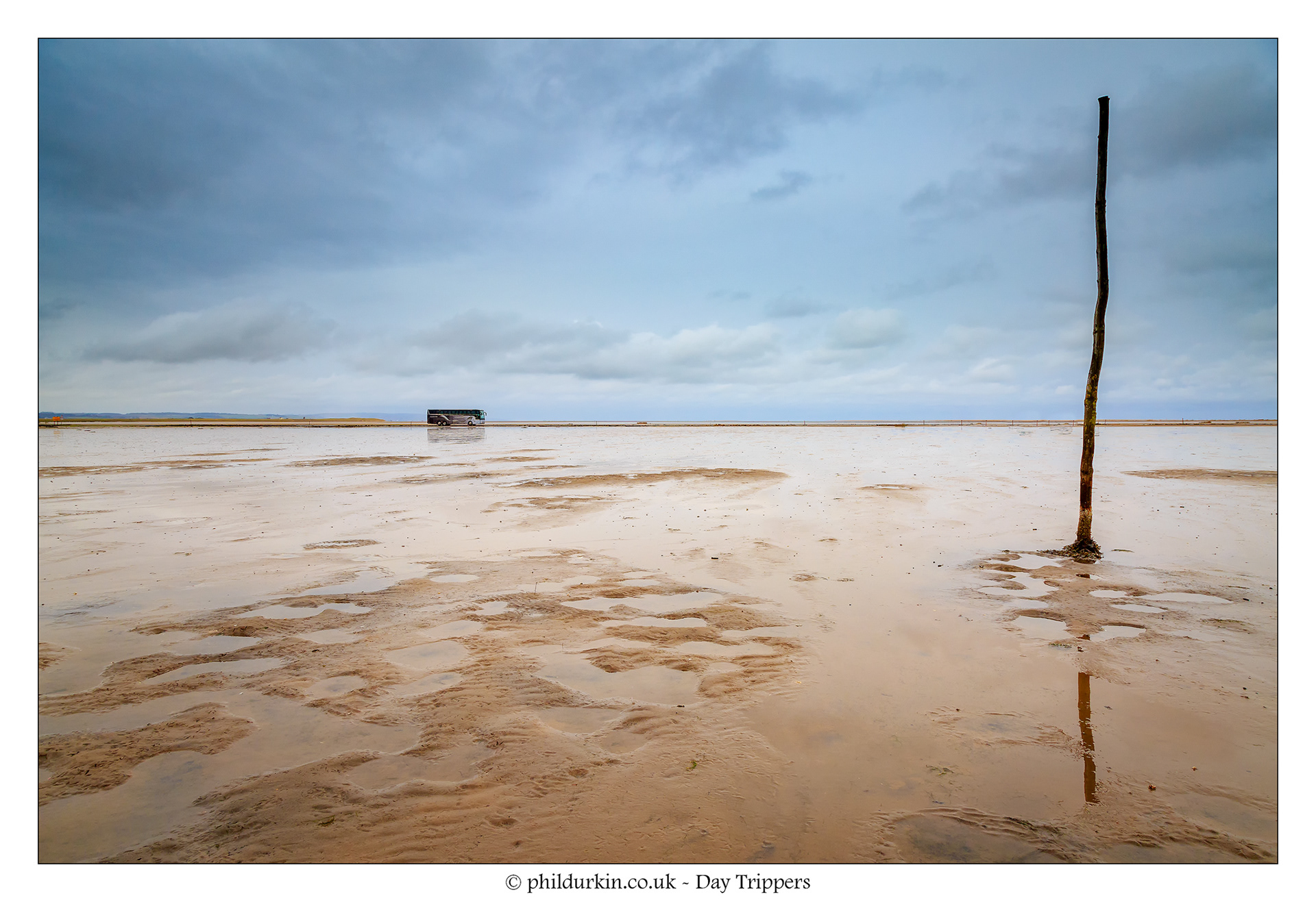 Holy Island Causeway Northumberland