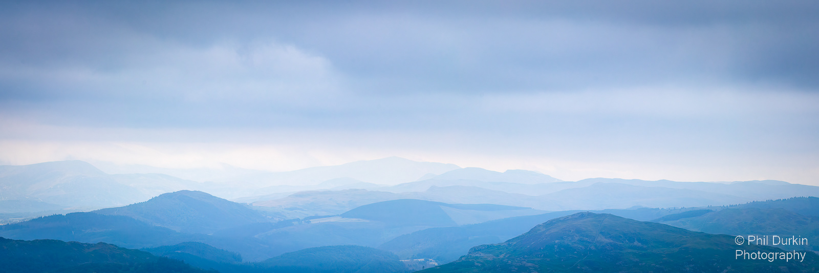 Over Mid Wales - Taken from The Mach Loop