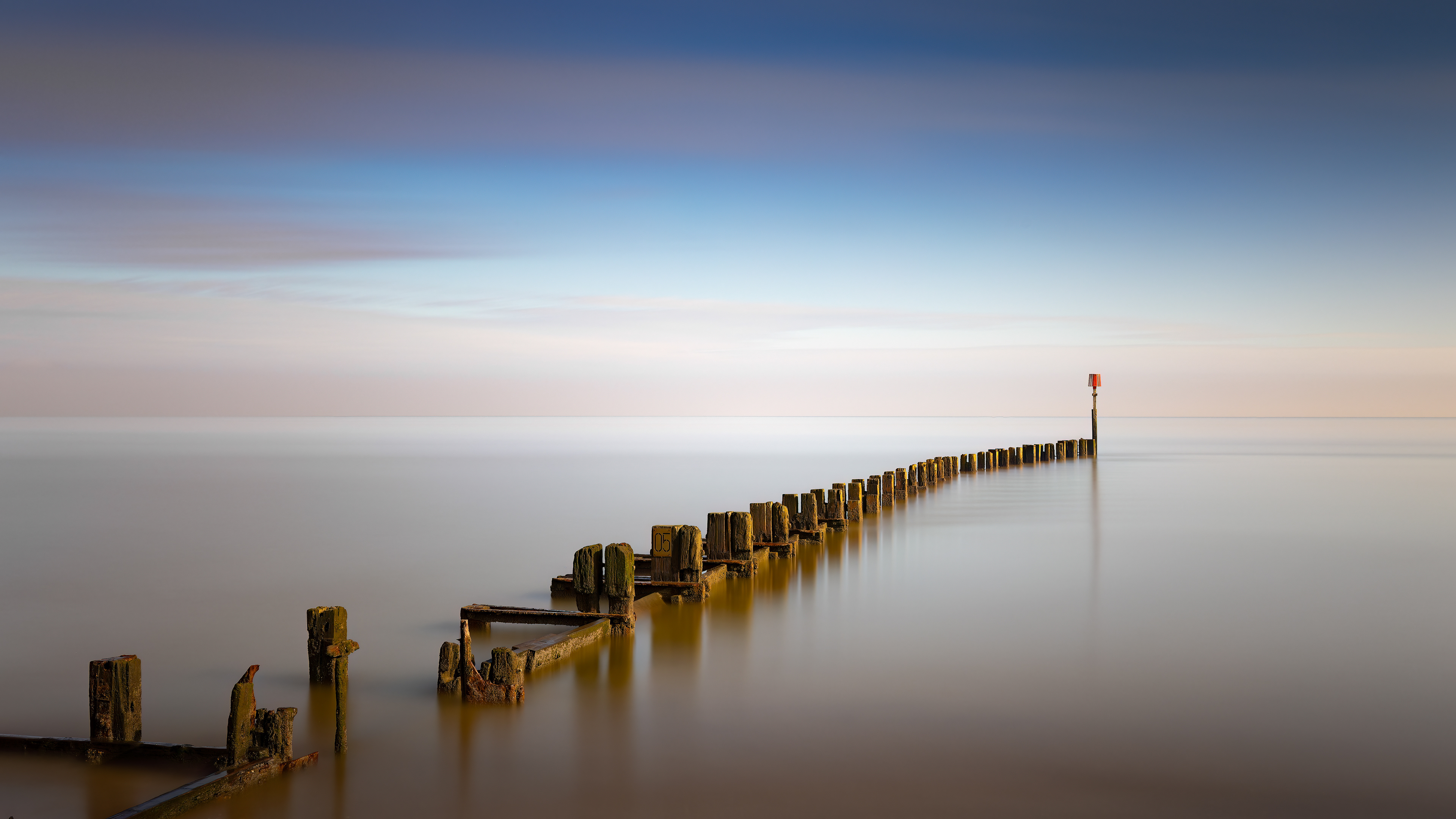 Cleethorpes No5 Marker In Colour