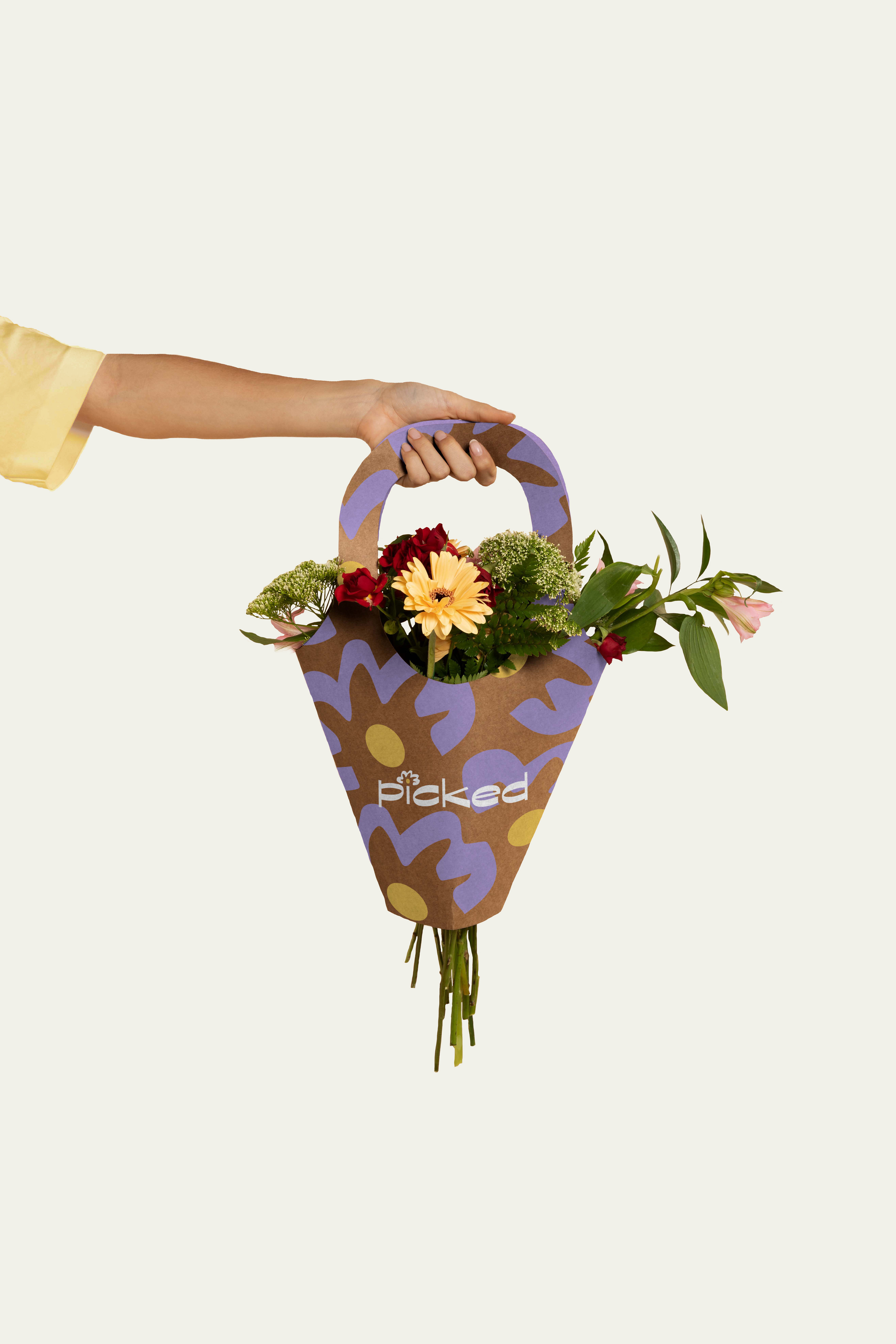 Picked Bouquet Packaging