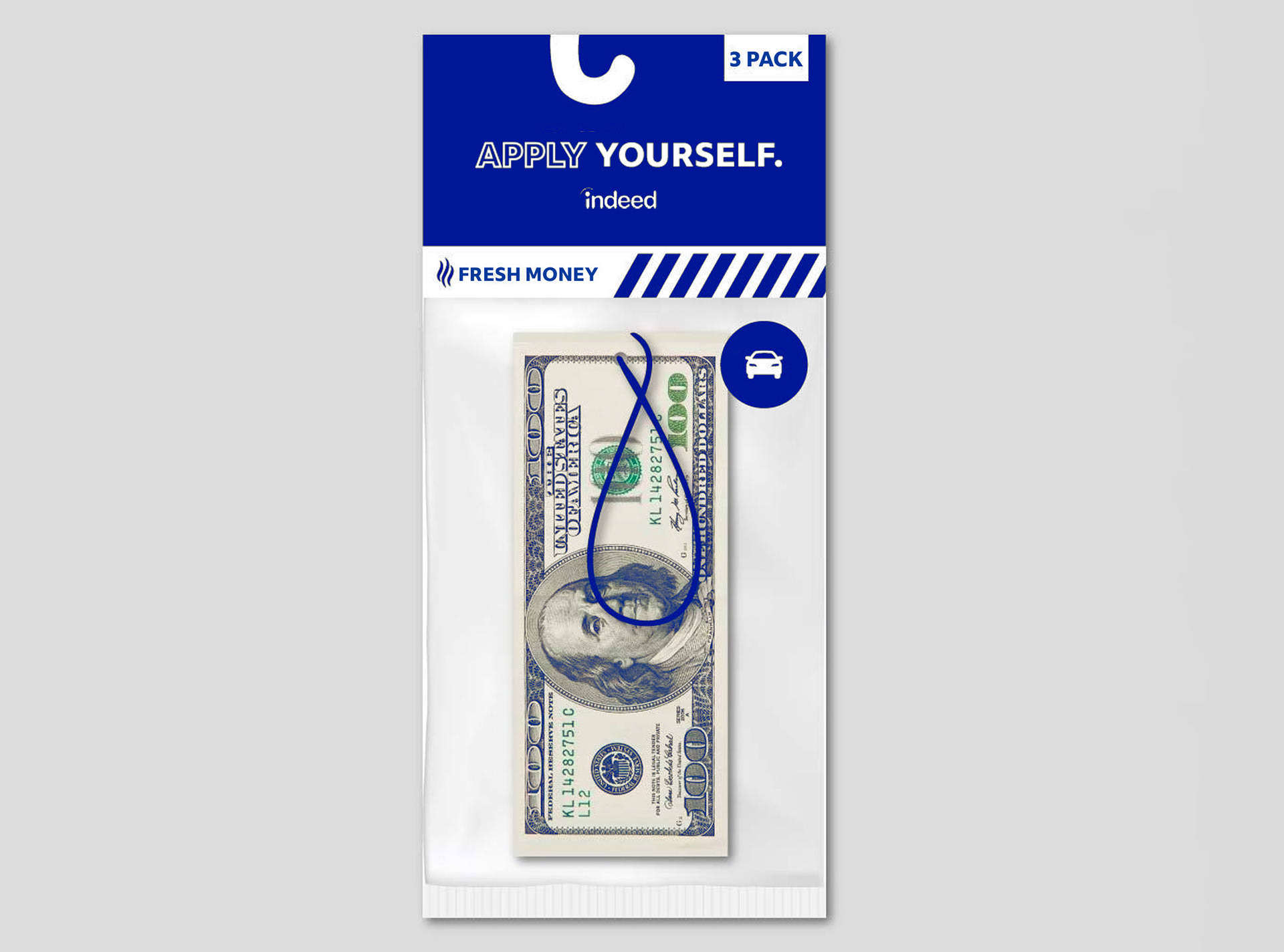 Comedy Show Money Scented Car Freshener Merch
