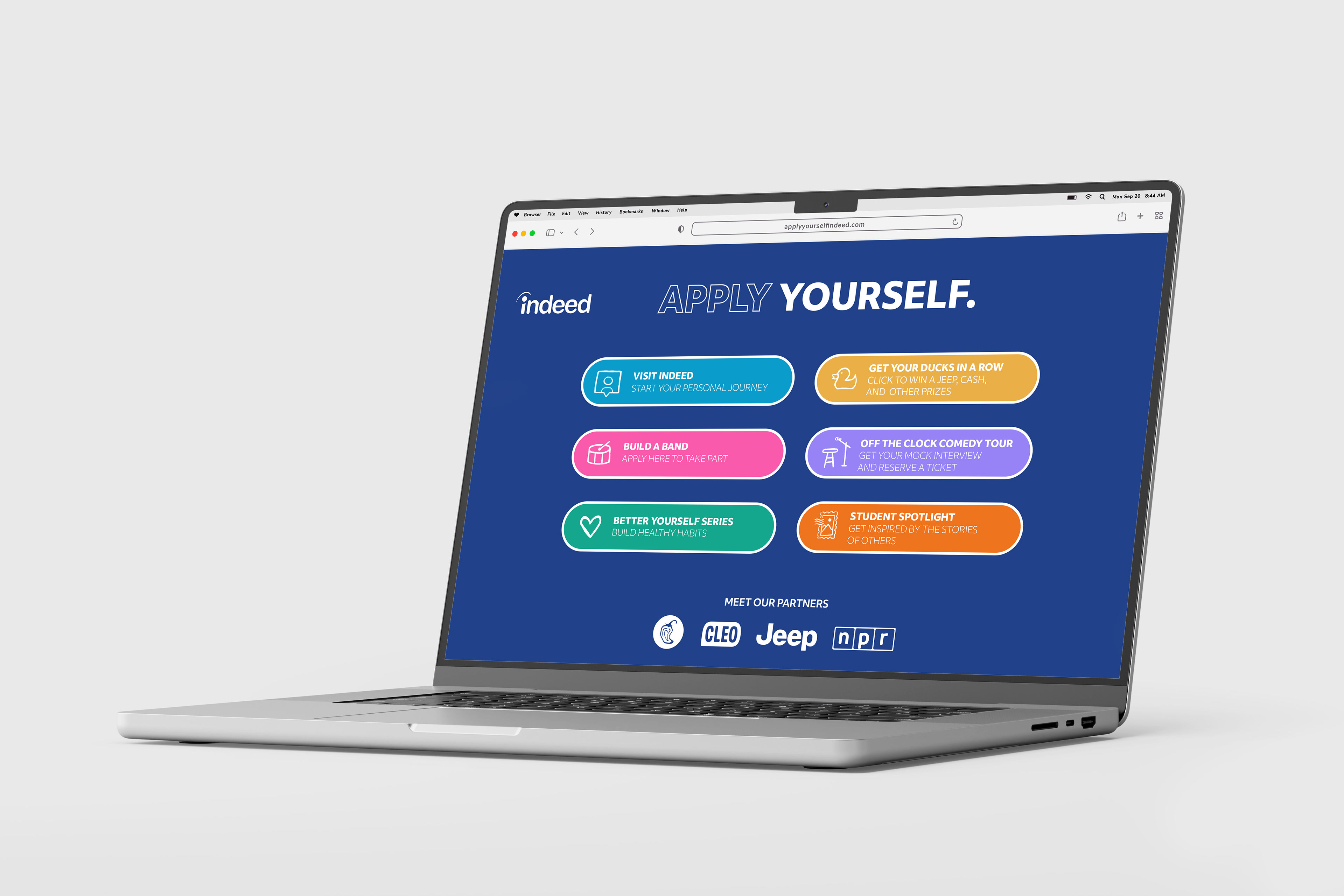 Apply Yourself Microsite