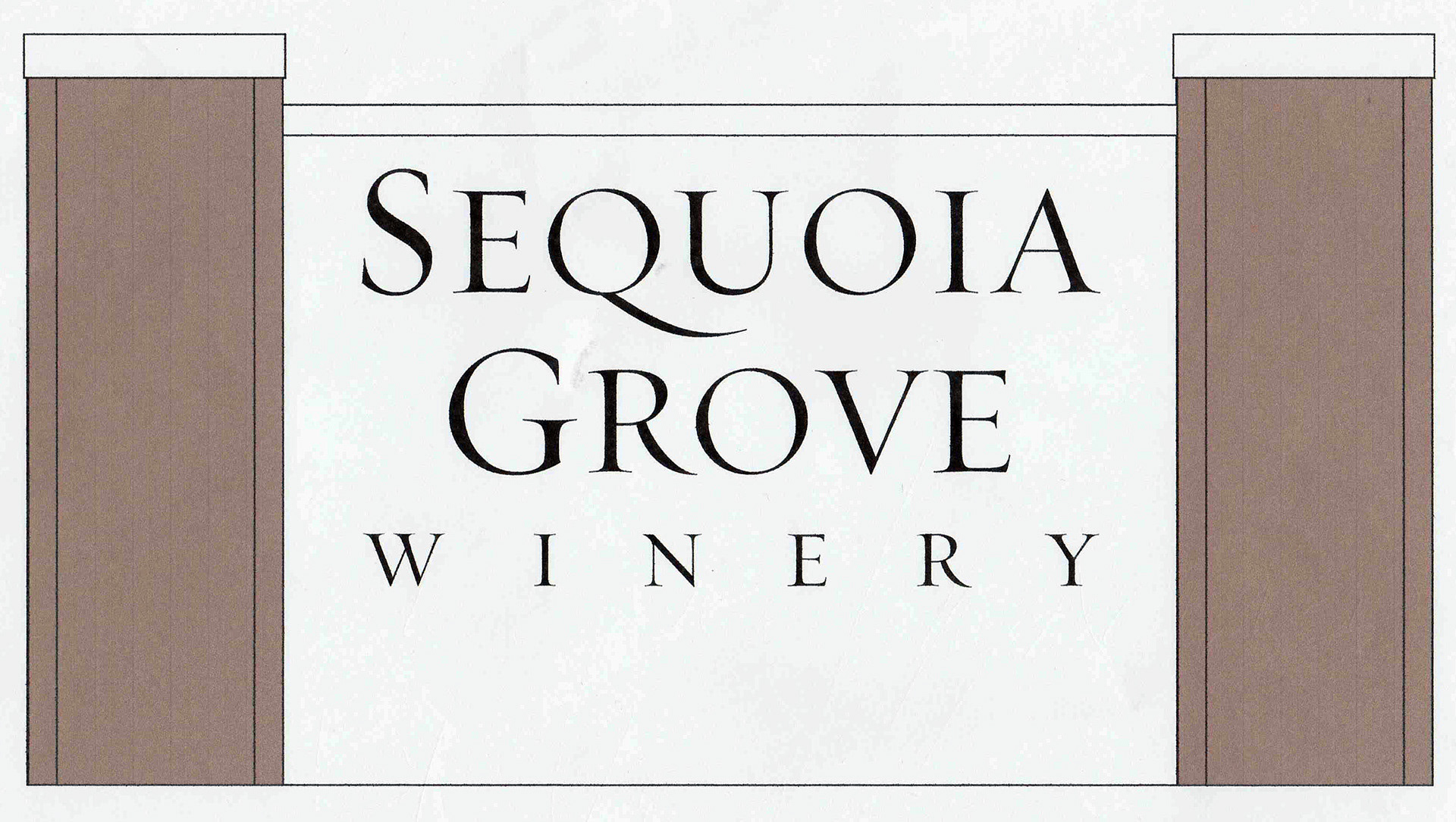 Sequoia Grove Winery Sign
