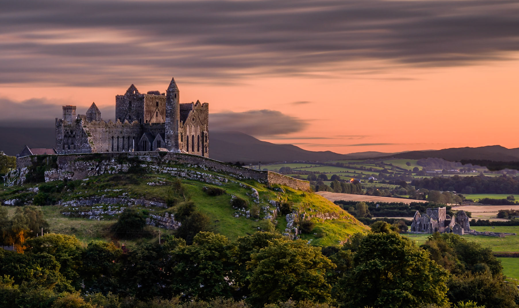 With the Hore Abbey below on the right. A local was nice enough to show me this vantage point.