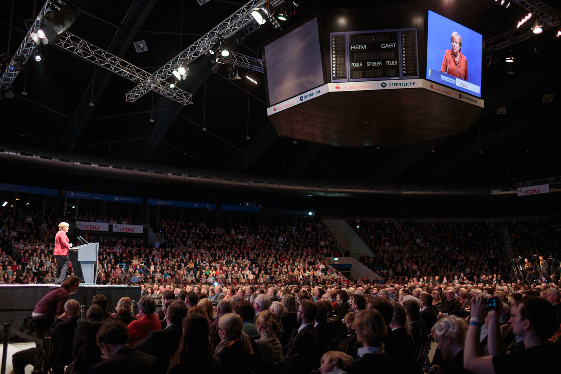 Braunschweig, 05.01.2013:  Wahlkampfauftakt der CDU zur Landtagswahl 