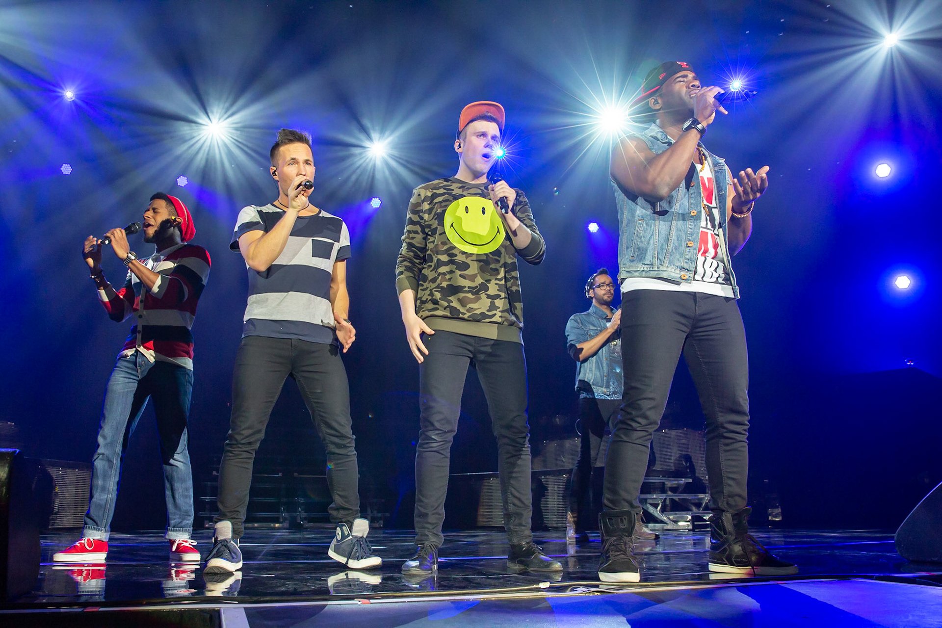 Goeteborg, Sweden,  14.03.2014: The Exchange performing at the Scandinavium