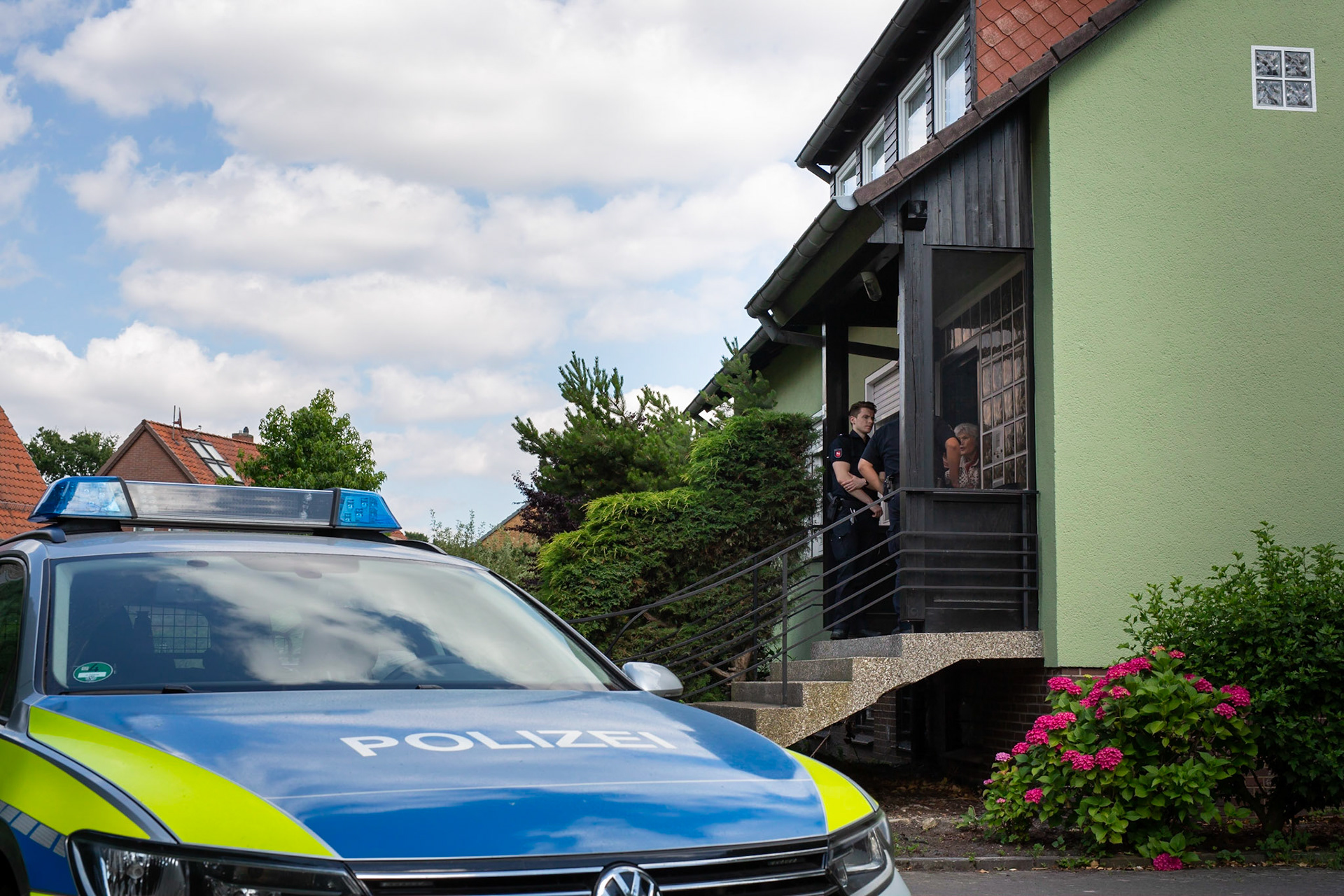 Hannover, 06.07.2018: Auf Streife mit Polizeikommissaren M.B. und J.H.: vermeintlicher Betrüger ist harmlos