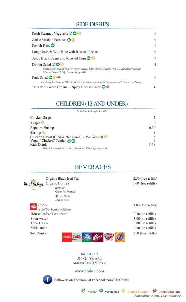Deck Menu Page 2