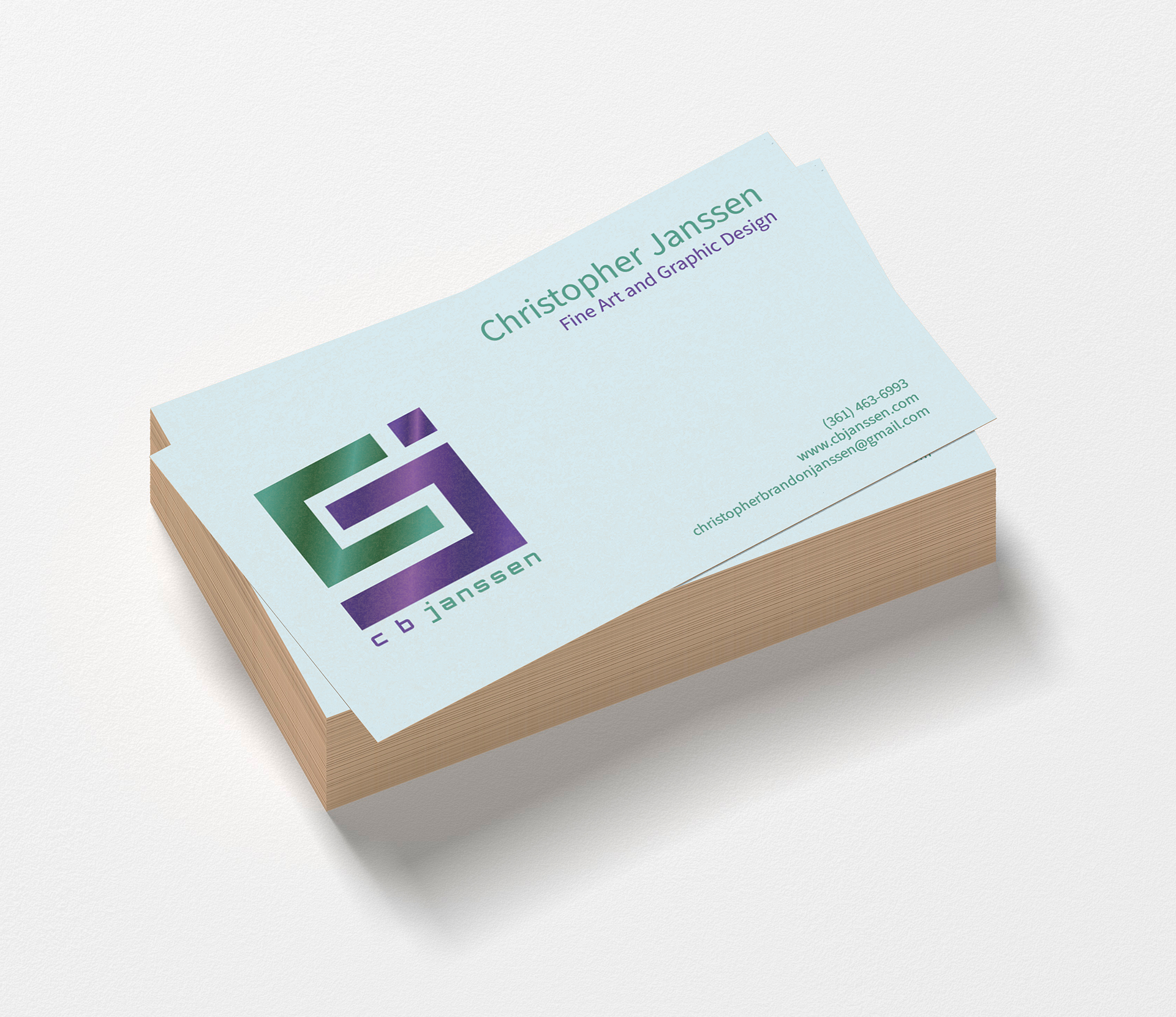 Business Cards, Horizontal