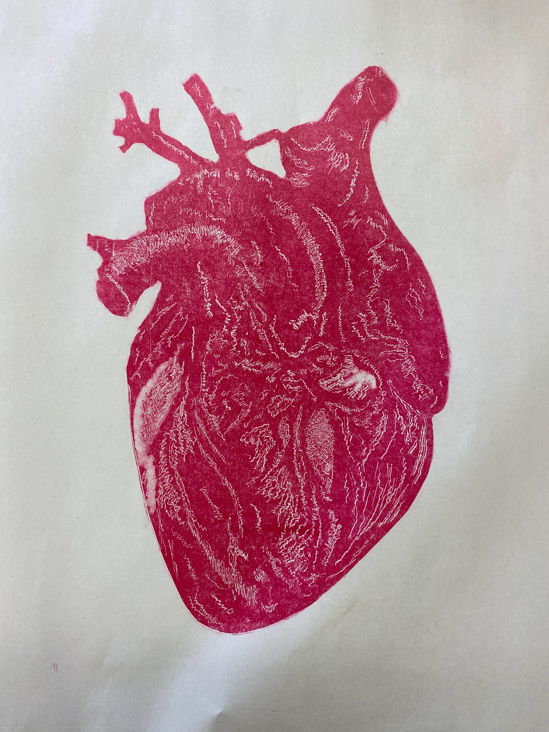 Anatomical Heart, Monotype