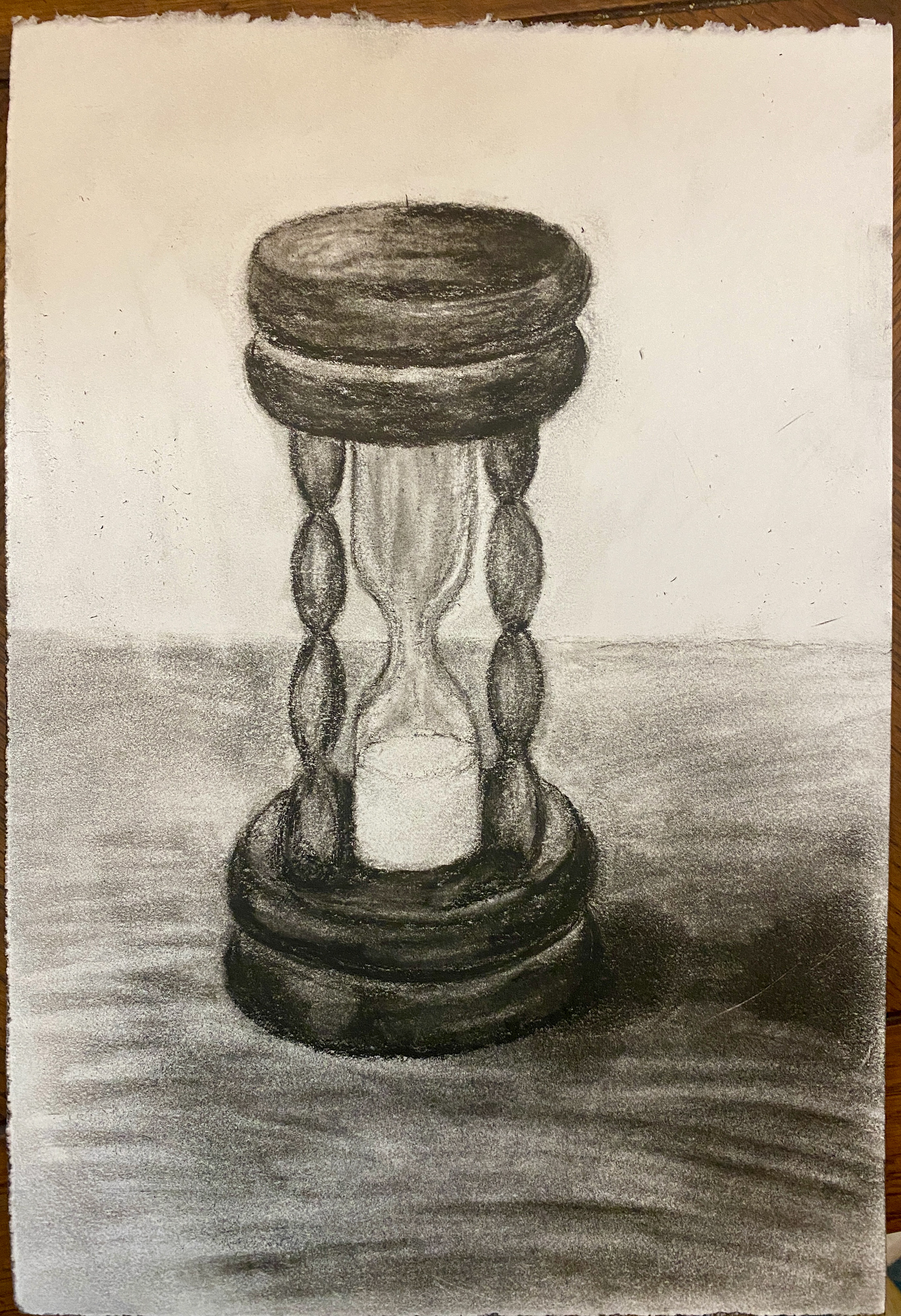 Hourglass, Charcoal