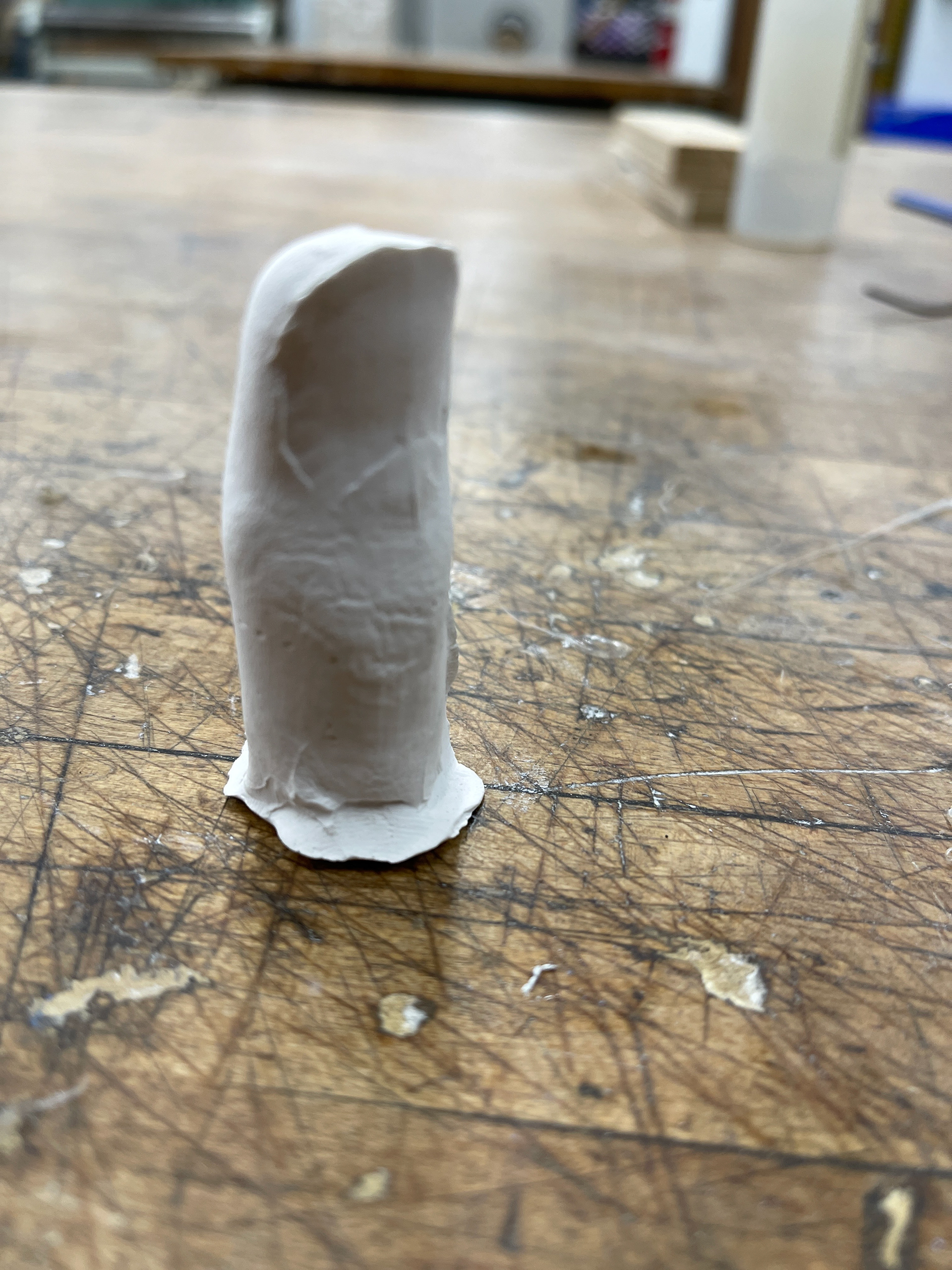 Oil-Based Clay Mold, Plaster Cast