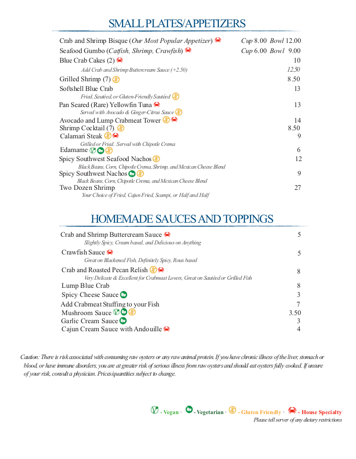 Menu Page 2