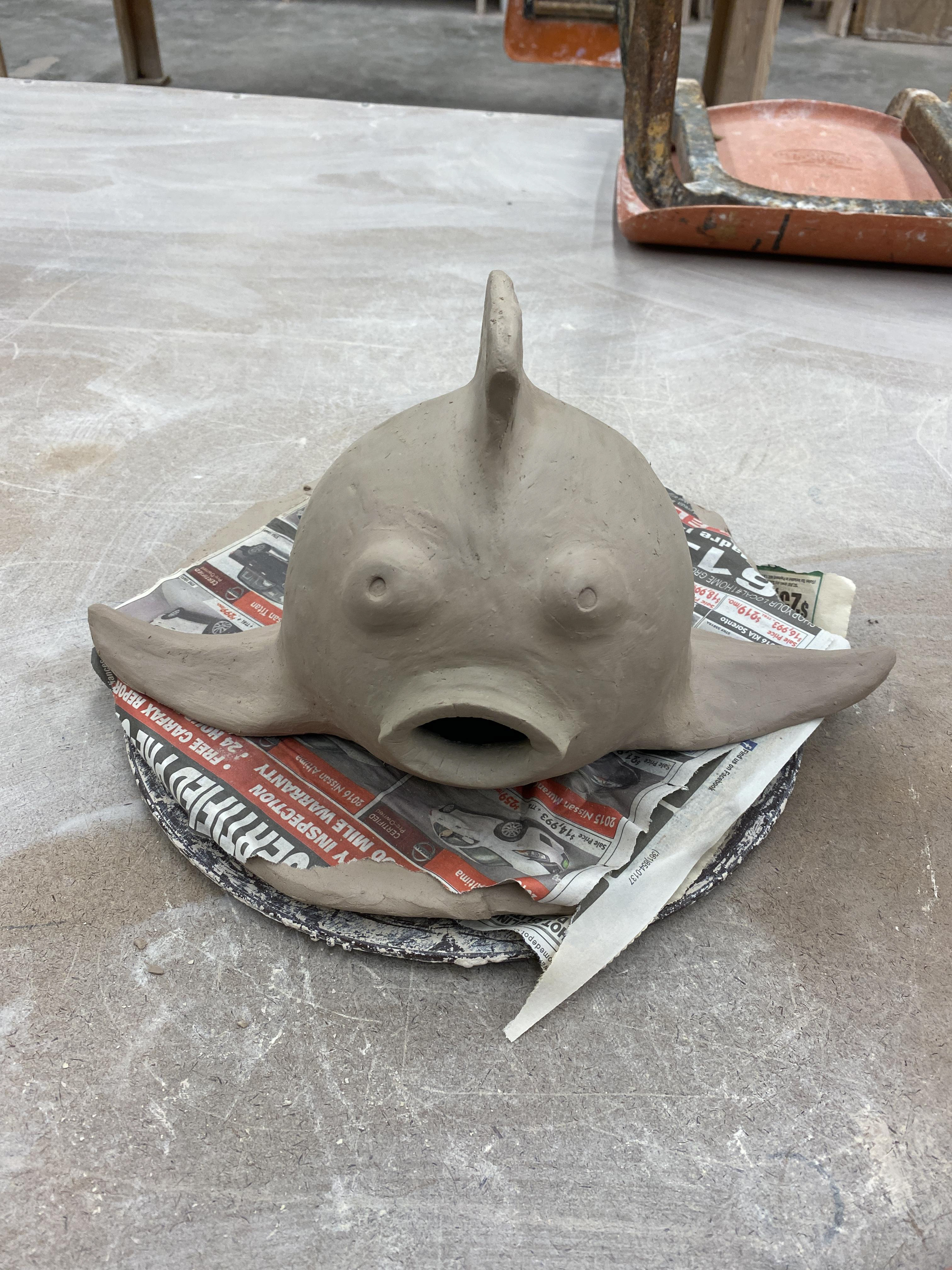 Soft Slab Fish, front