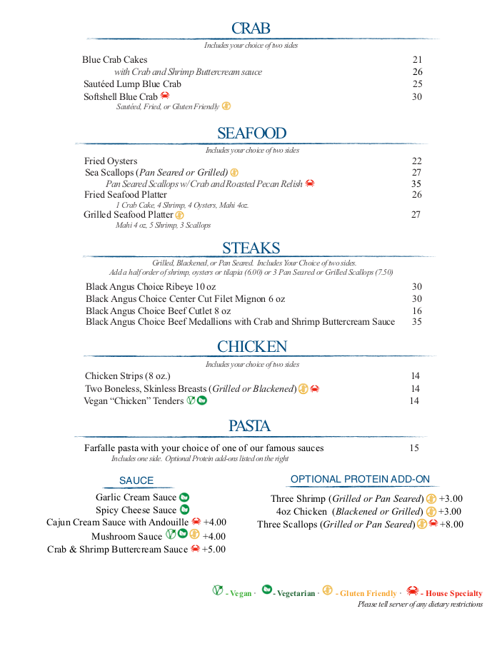 Menu Page 4