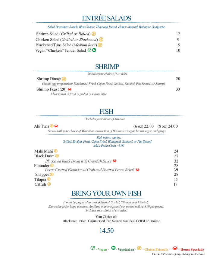 Menu Page 3